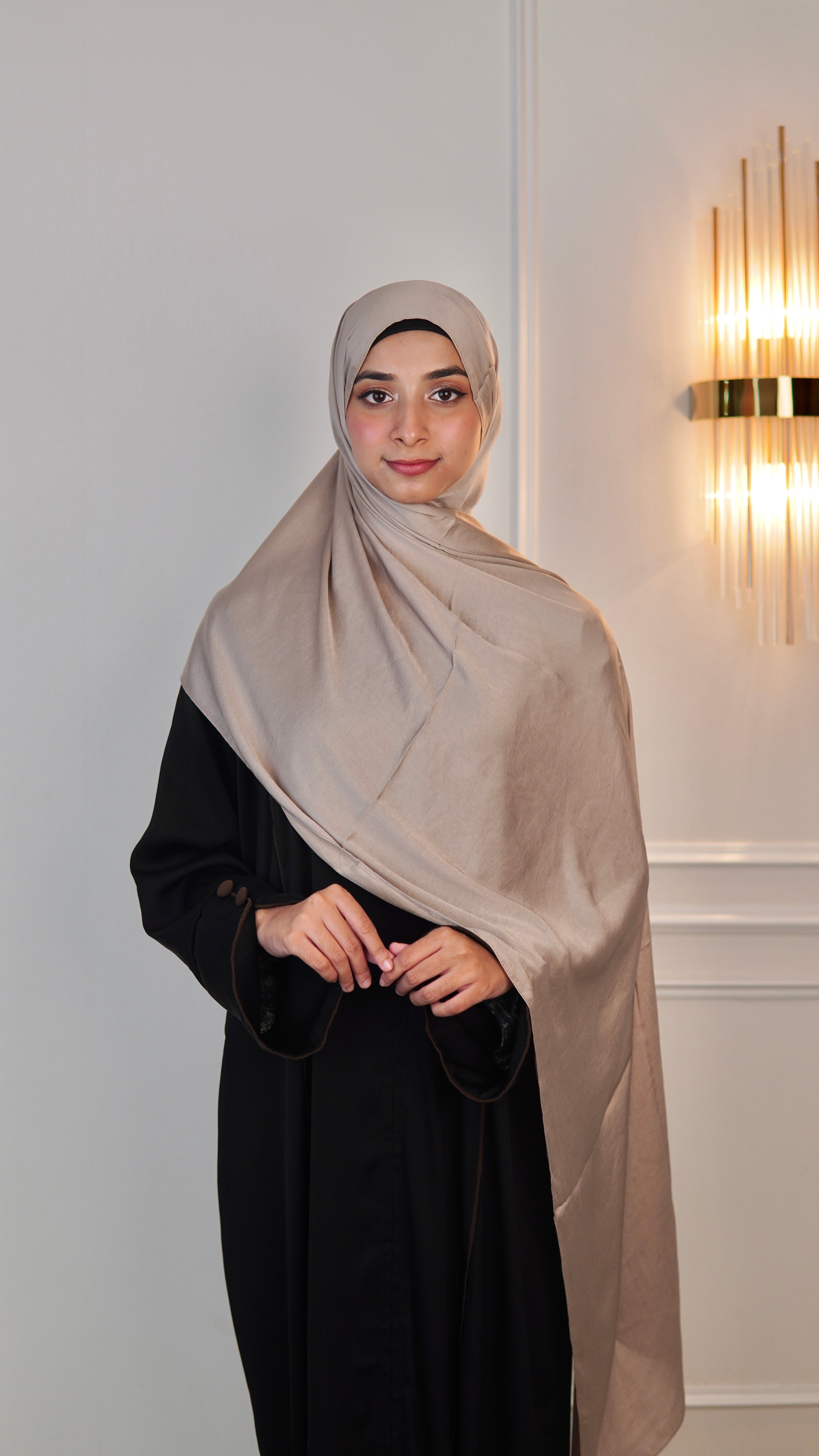 Olive Mist - Satin Hijabs