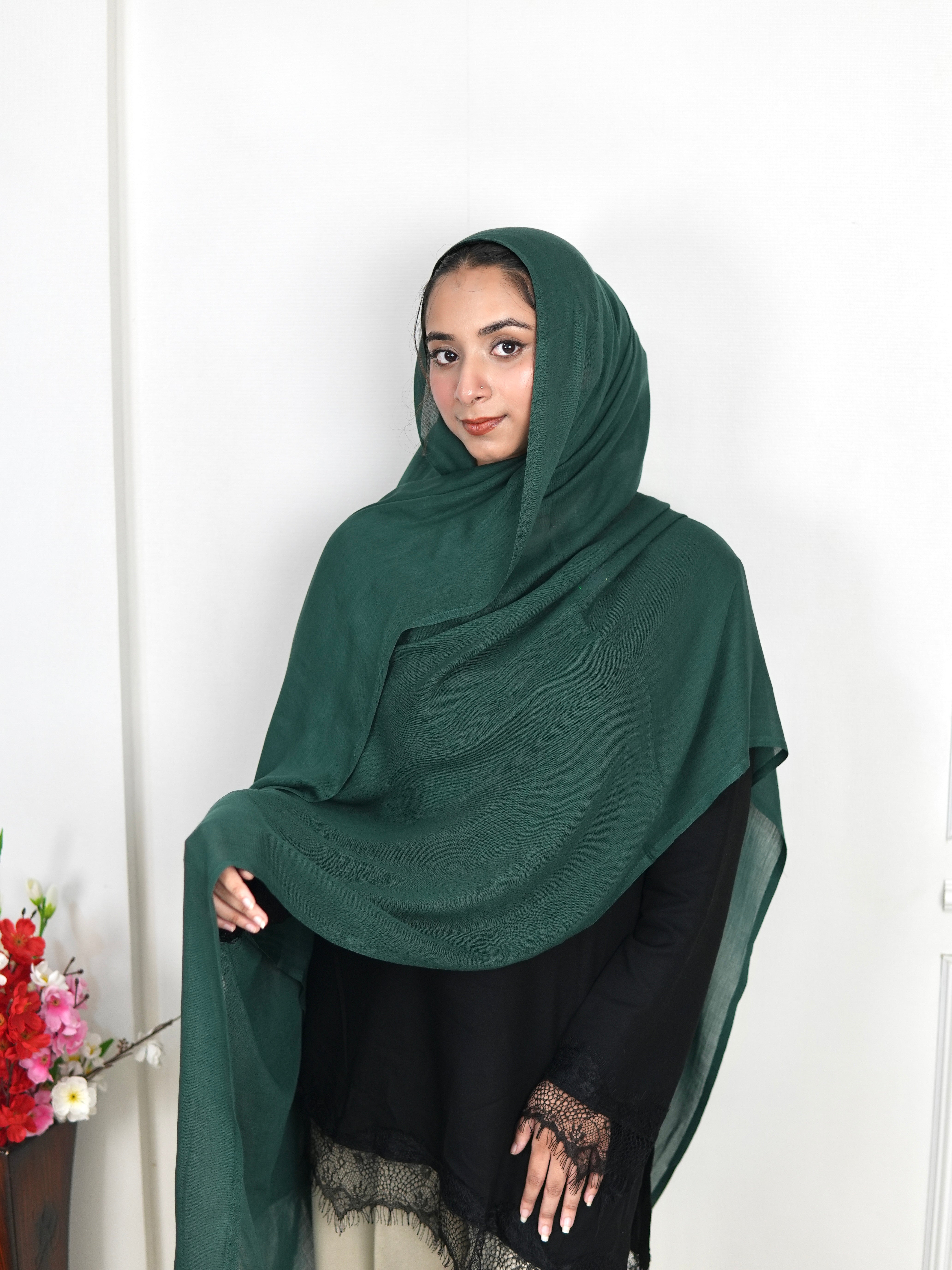 Dark Green- Modal Hijab