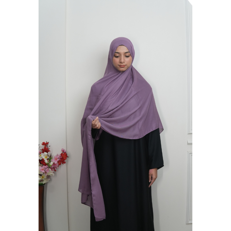 Purple - XL Modal Hijab