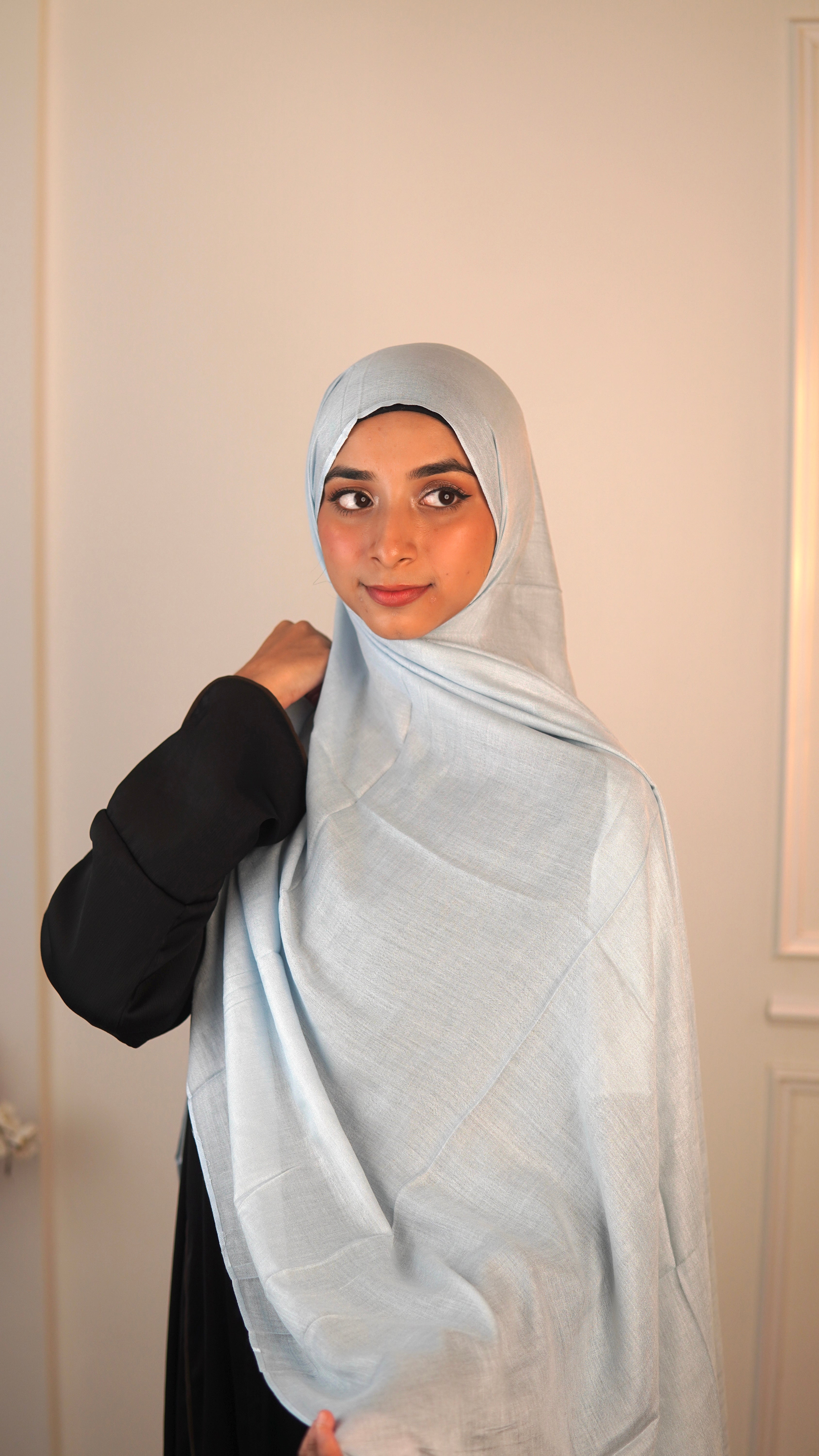 light Blue modal Hijab