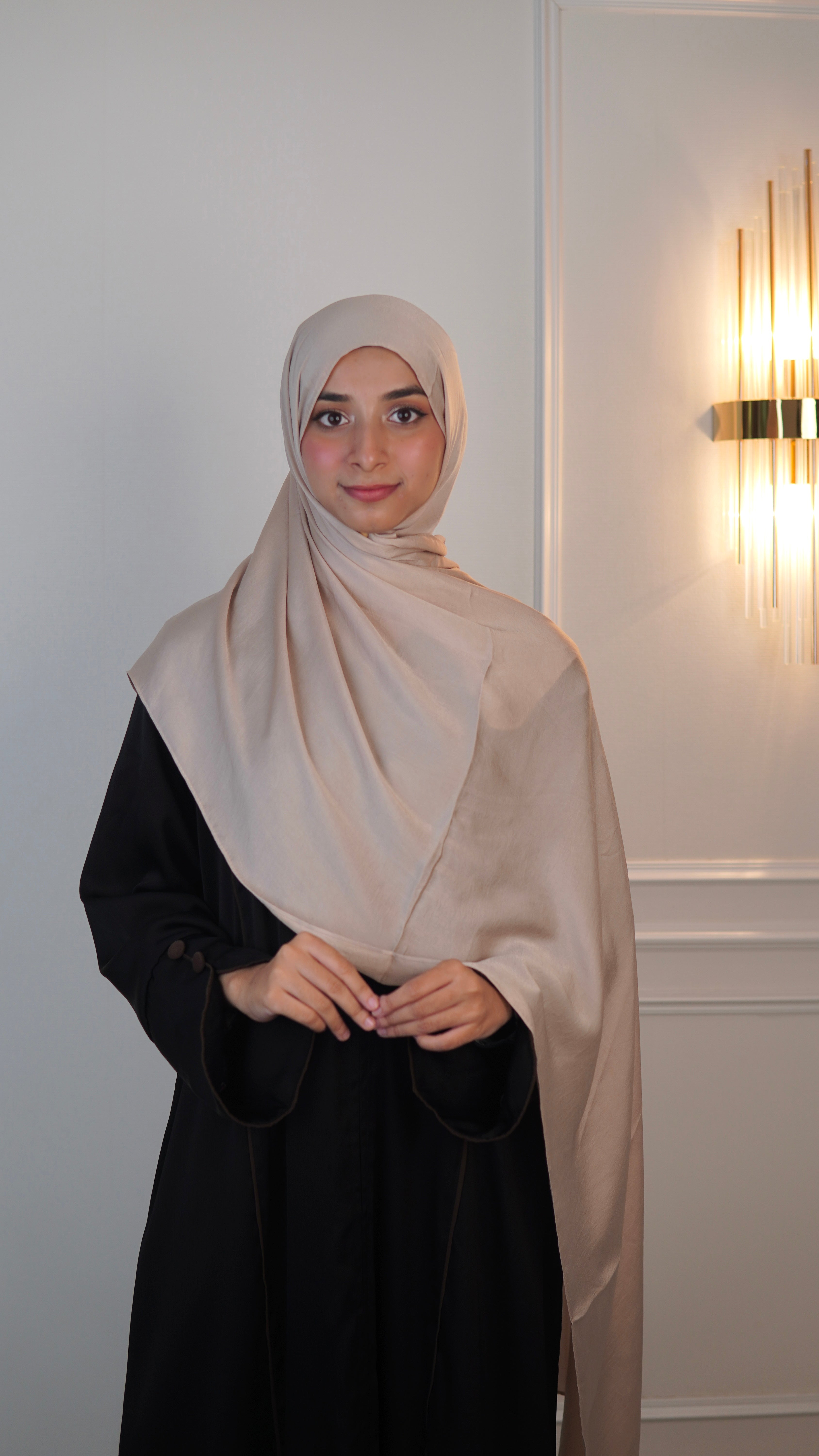 Chickoo - Satin Hijab