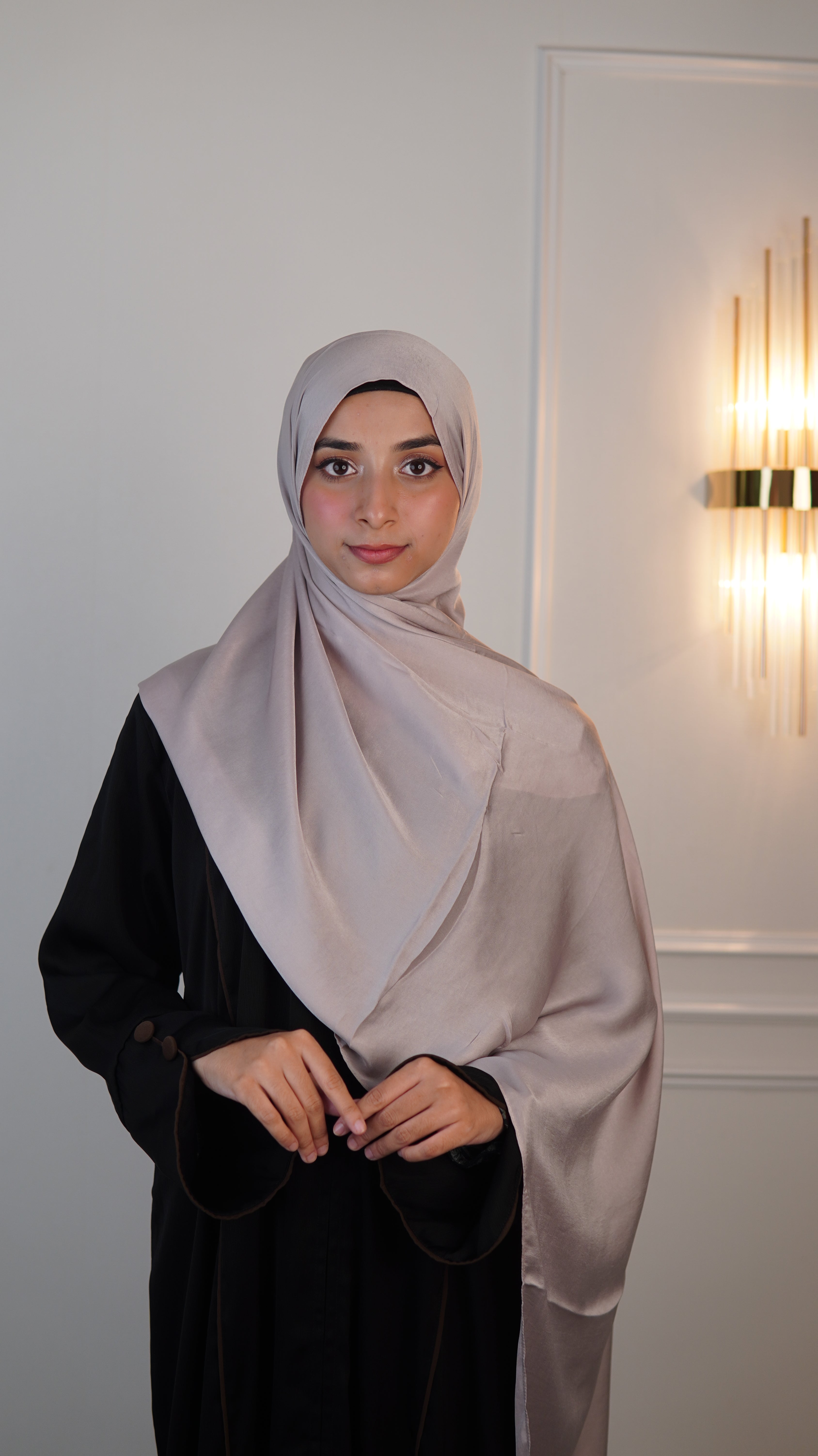 Griege - Satin Hijab