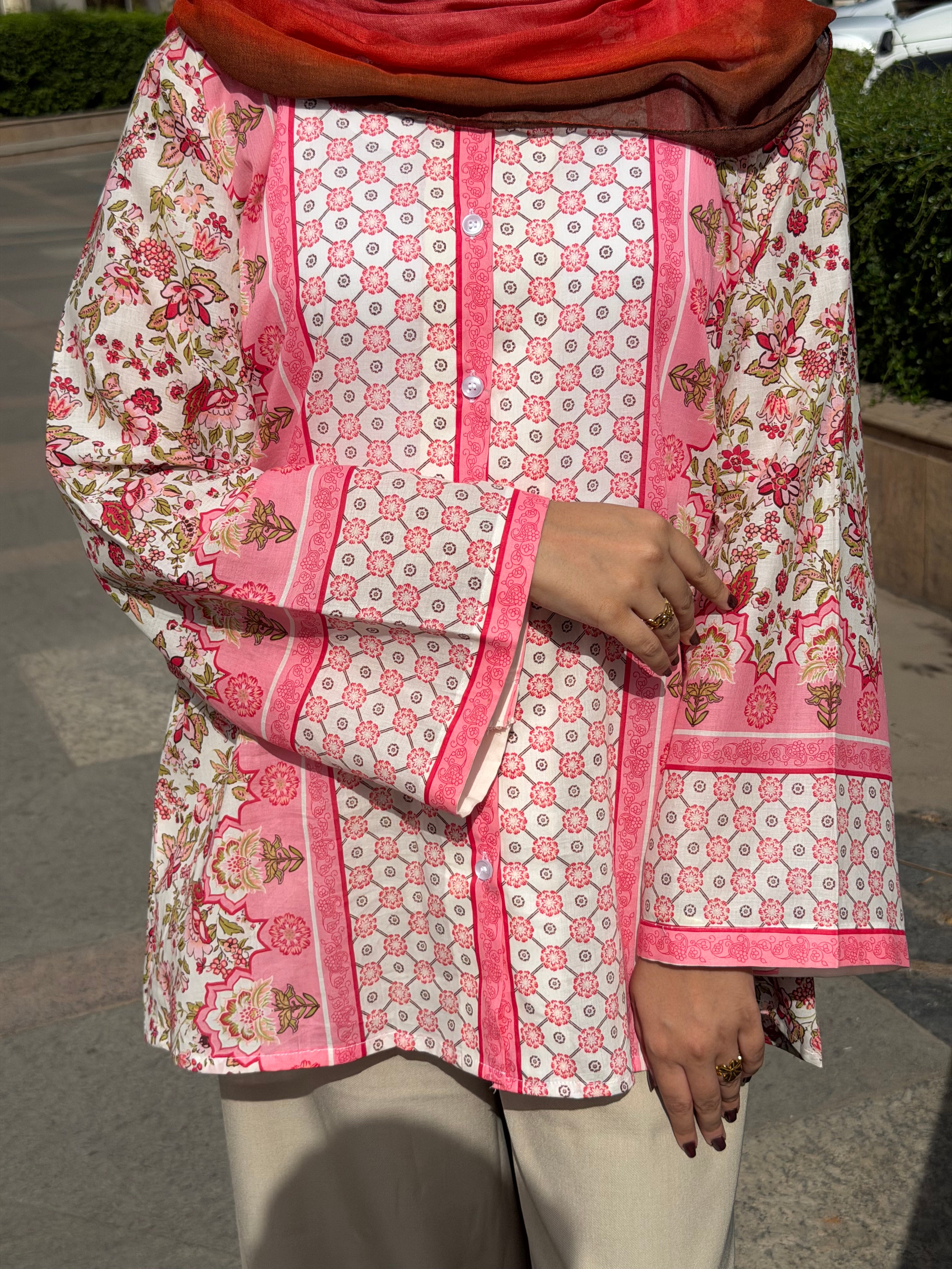 Jaipuri Floral Print - Shirt