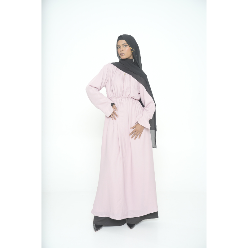 Freya -light pink modest dress.              Discount coupon code (prebook300)