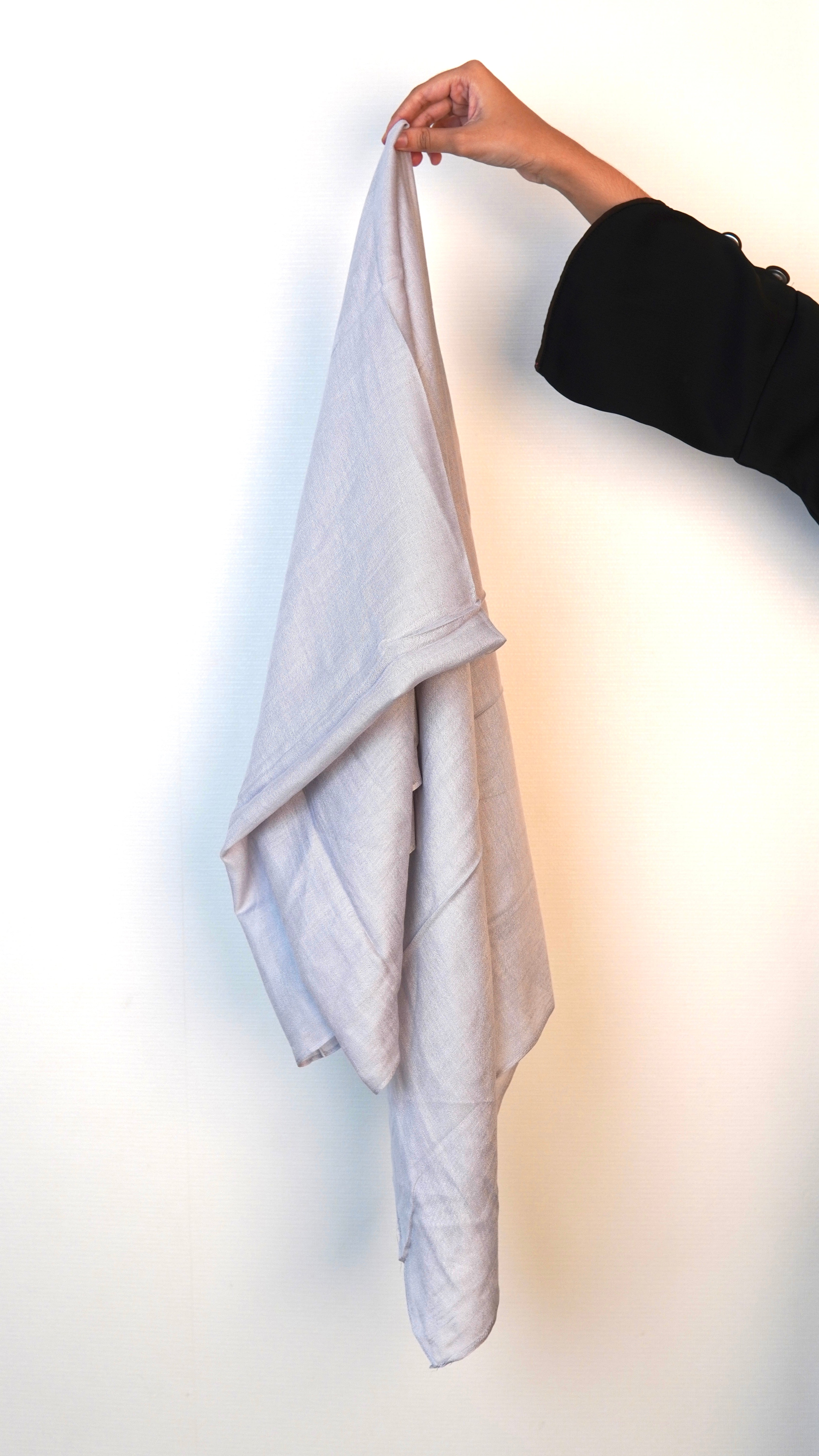 Light grey Modal Hijab