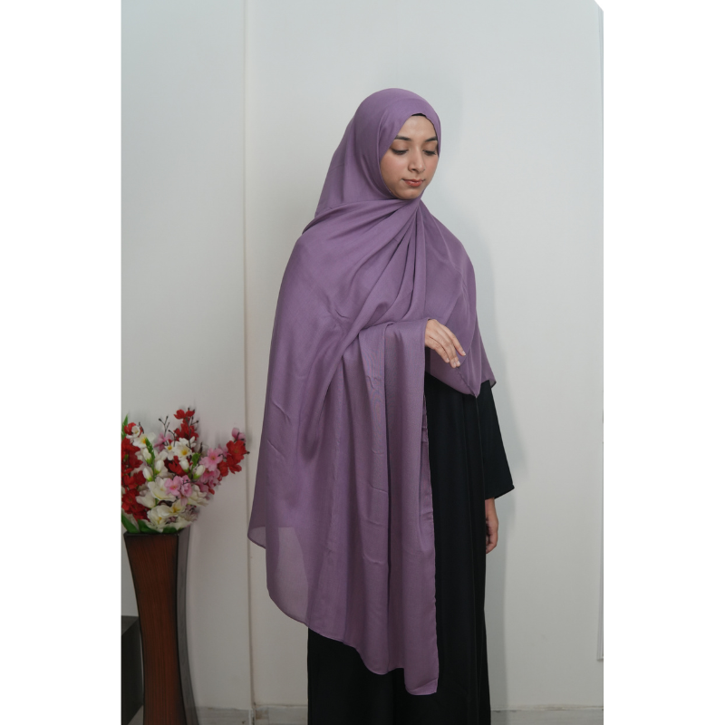 Purple - XL Modal Hijab