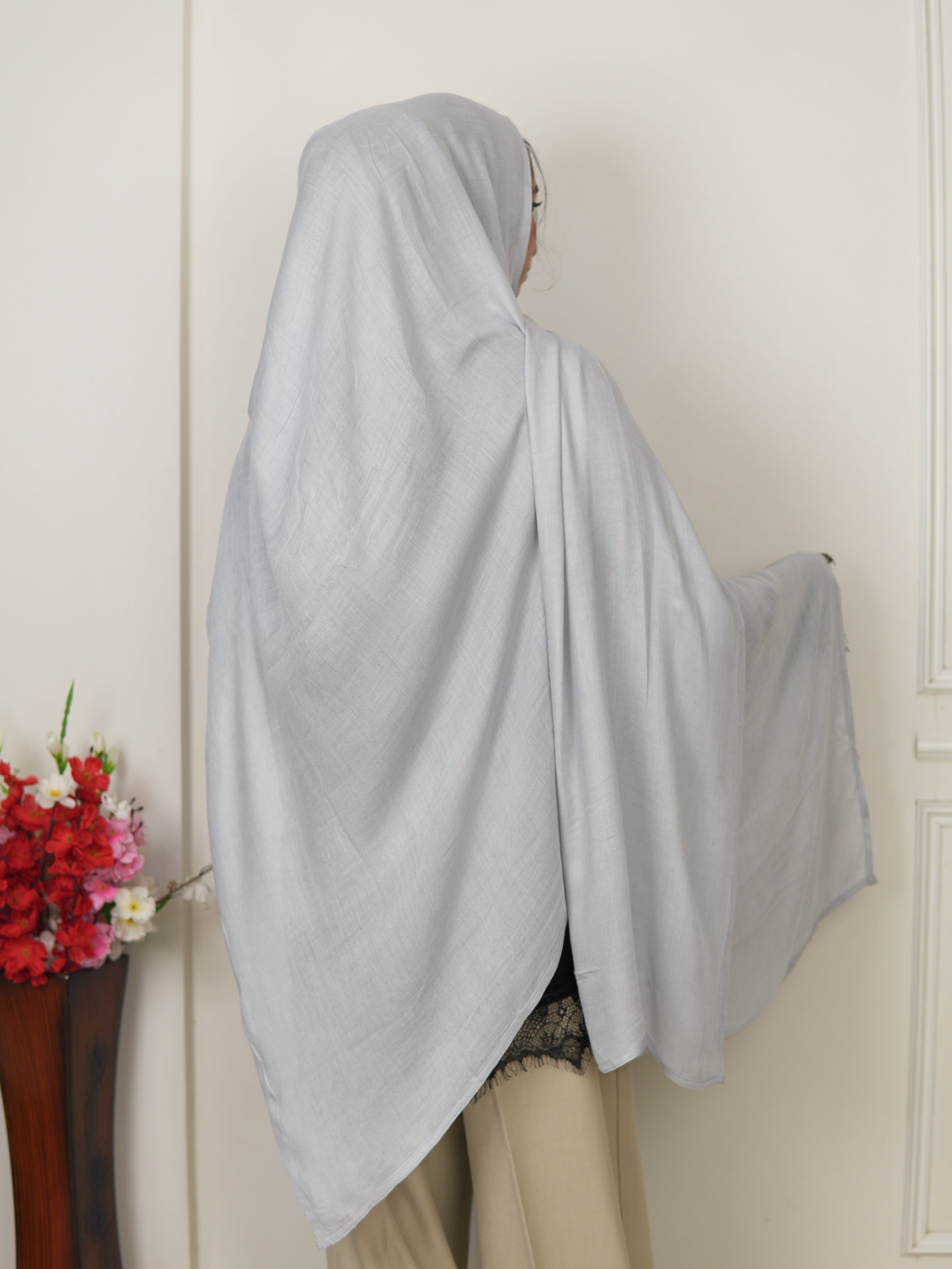 Light grey - Modal Hijab