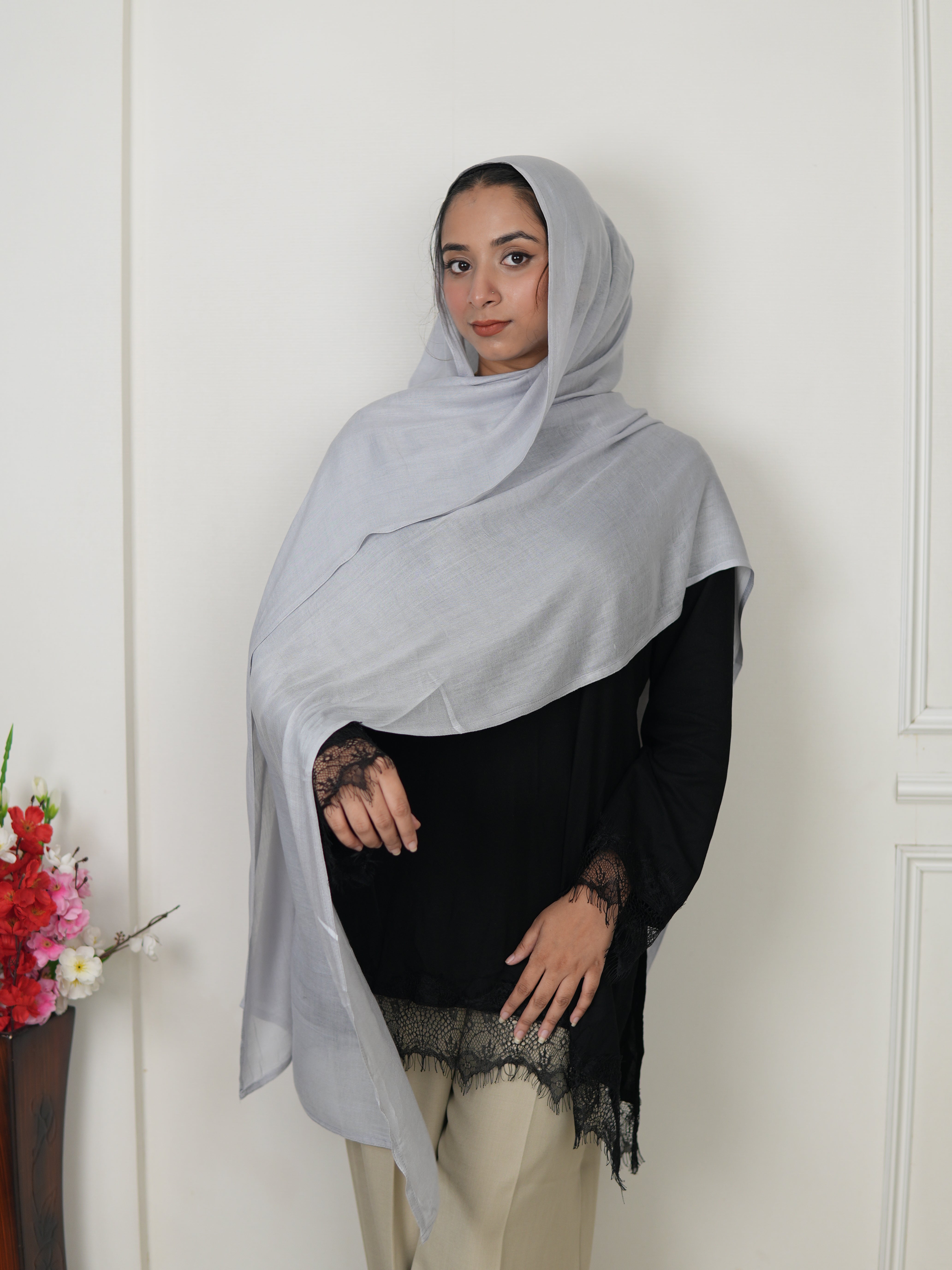 Light grey - Modal Hijab