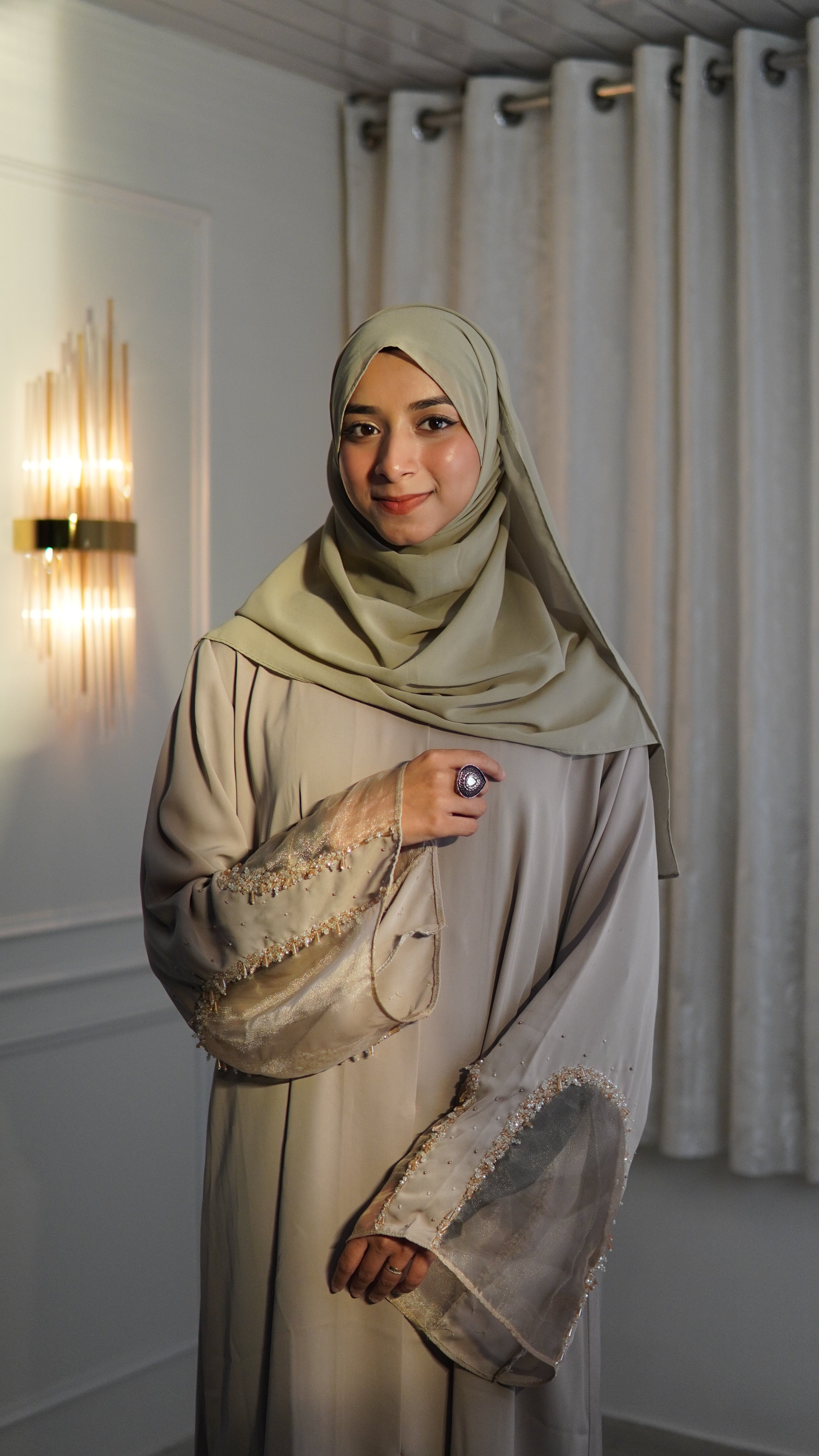 Haya Luxe Abaya {HandWork}