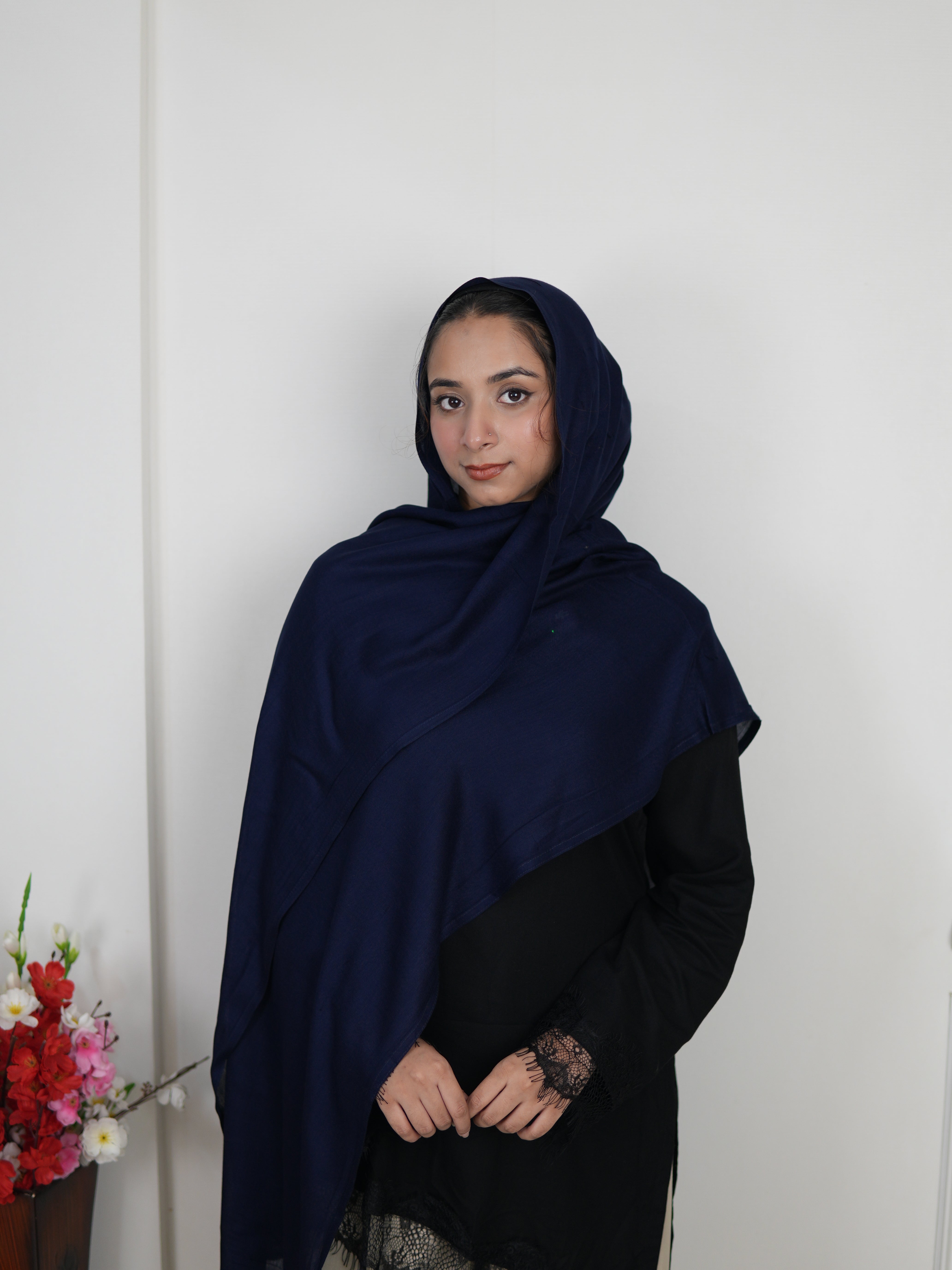 Dark Navy Blue -Modal Hijab