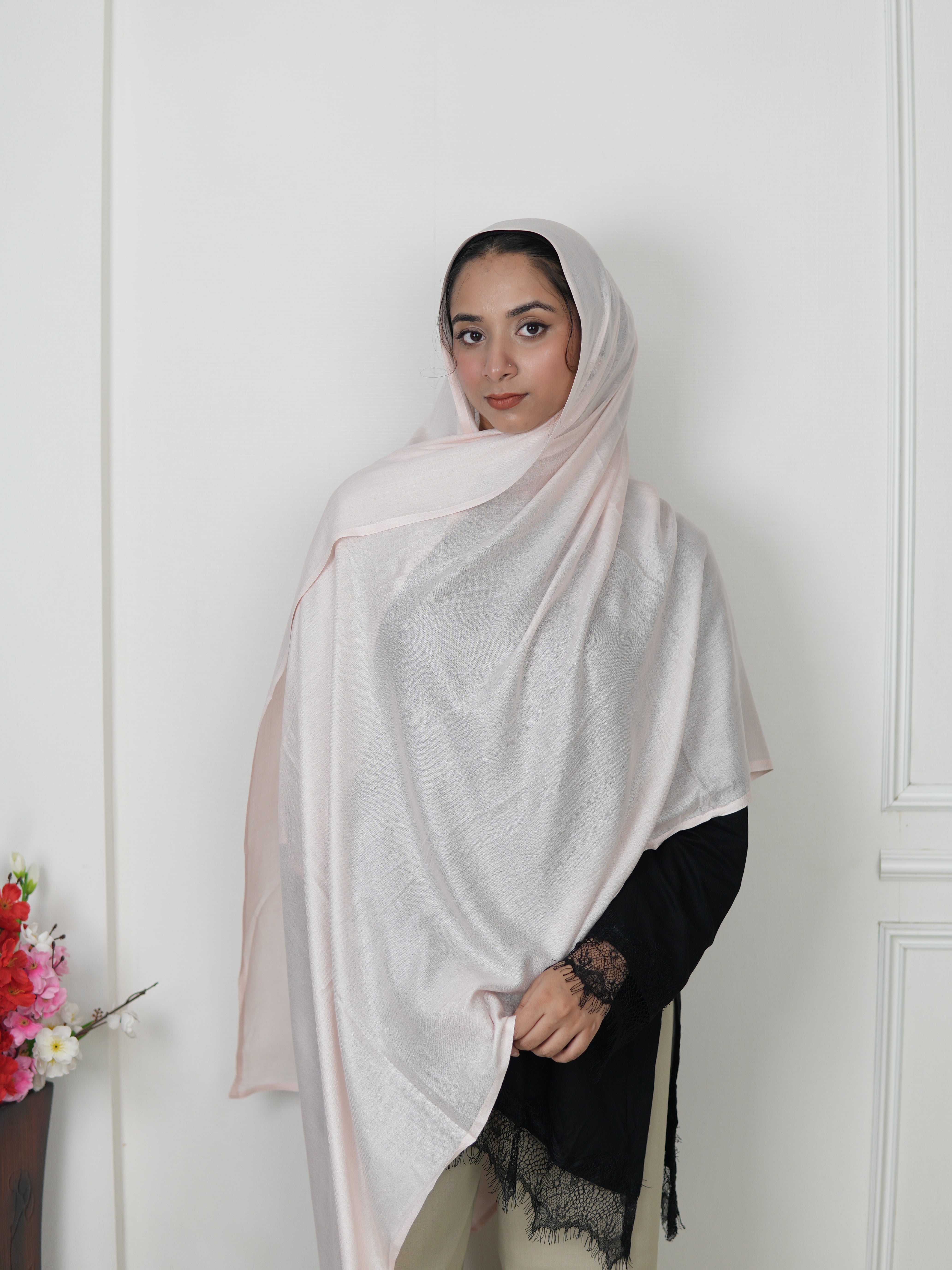 light peach- Modal Hijab