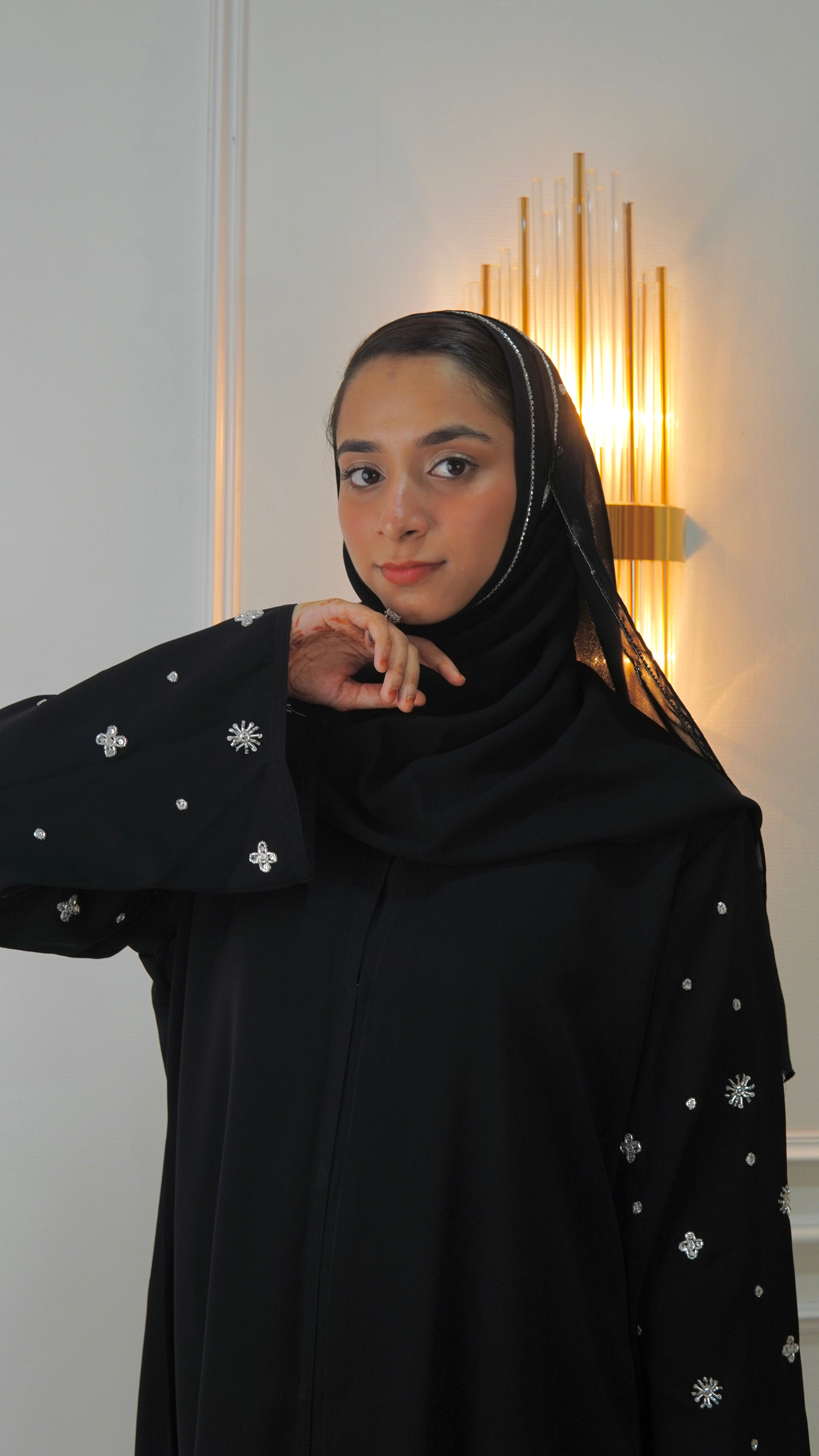 Tara Black Abaya