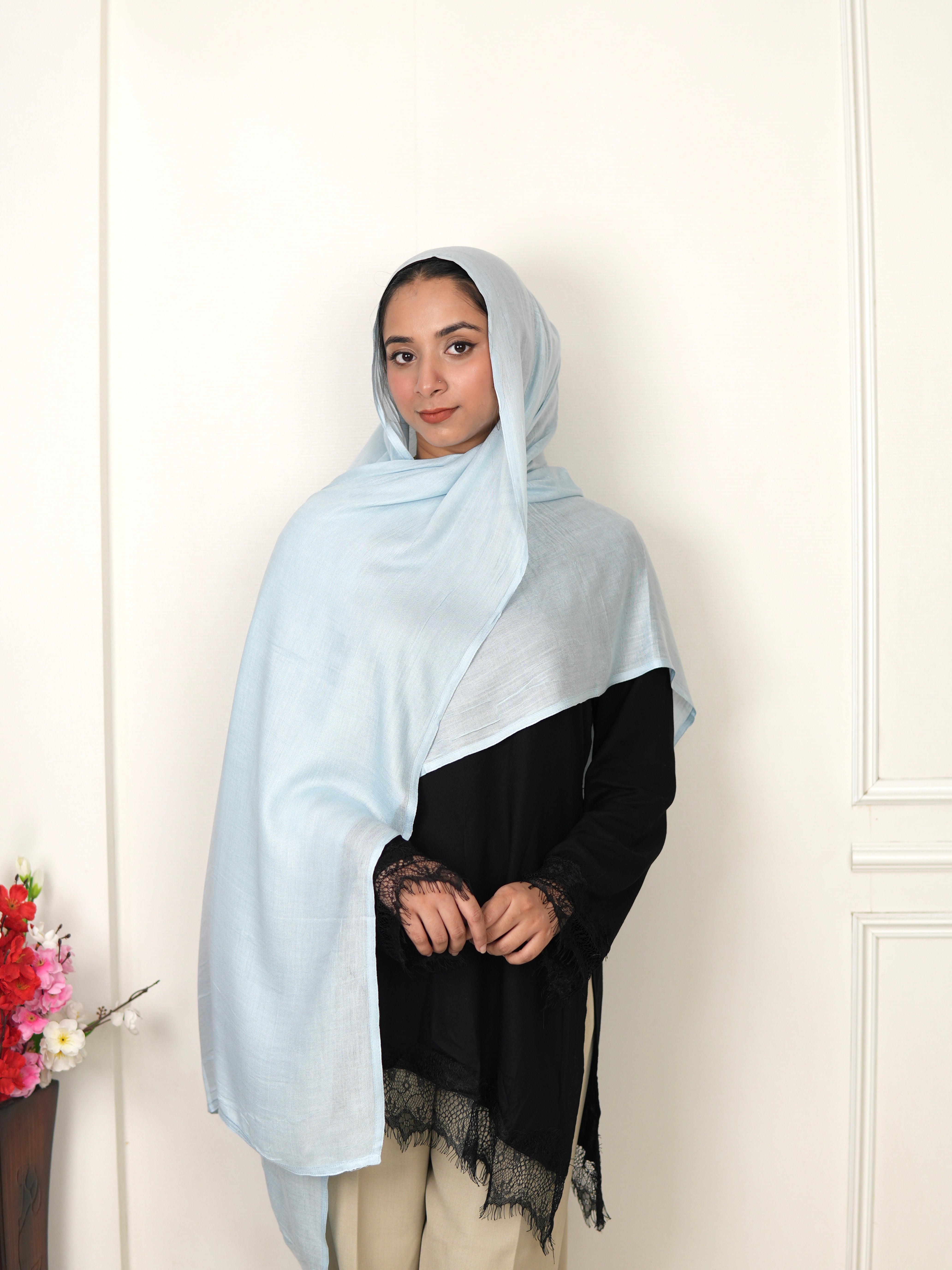 Light Powder Blue - Modal Hijab
