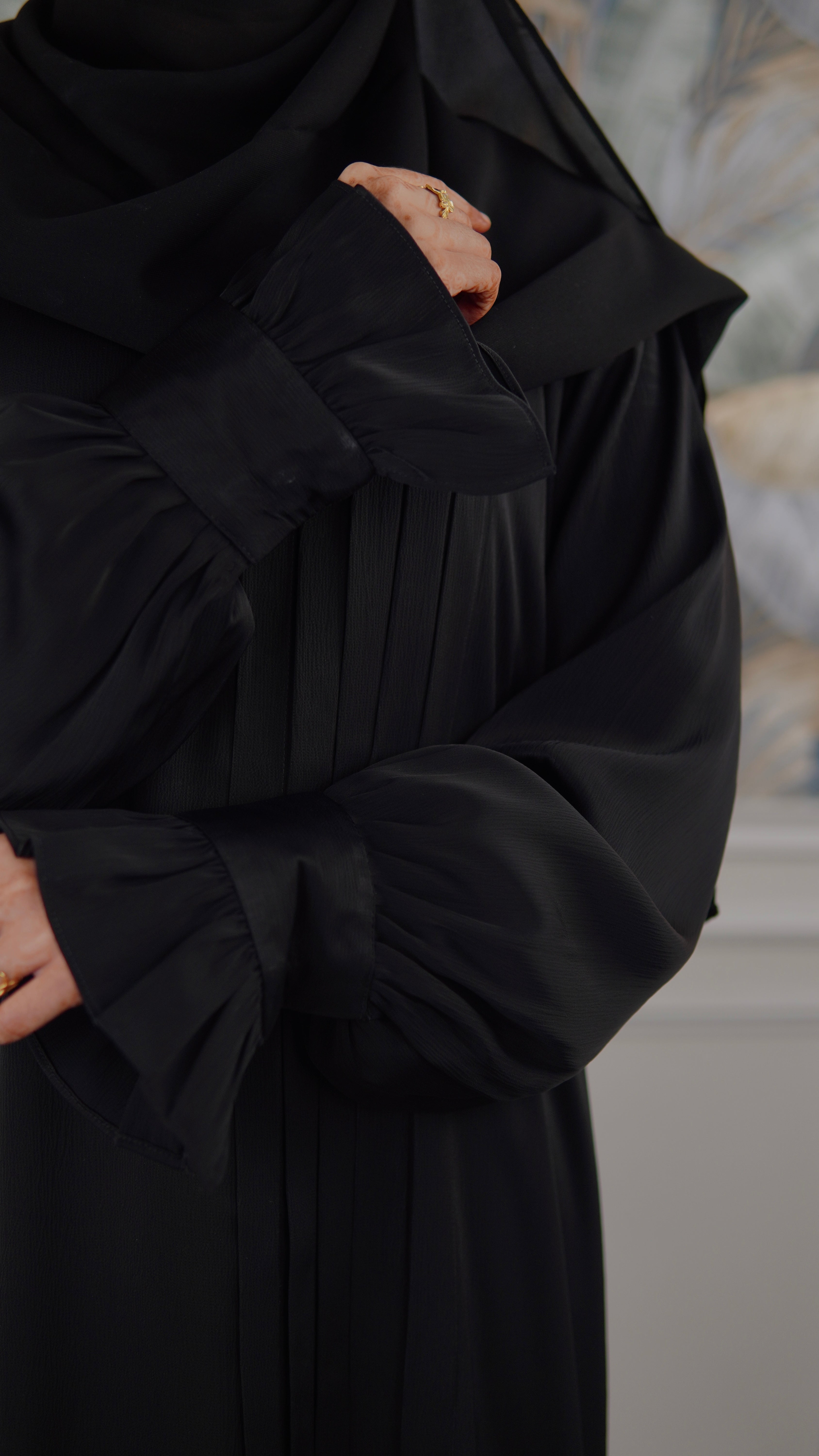 Essential Black Abaya [ships within 10 Hours]