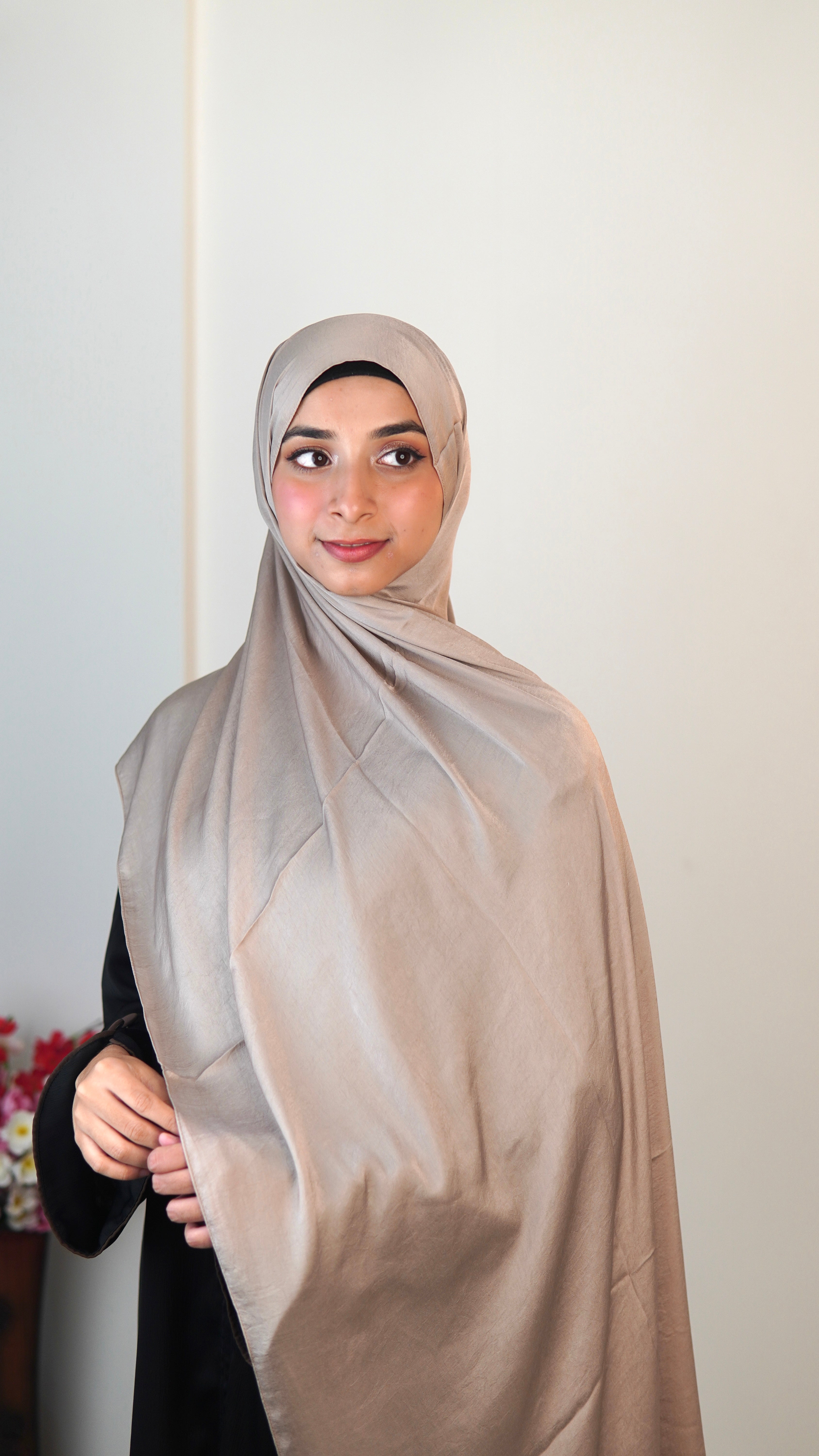 Olive Mist - Satin Hijabs