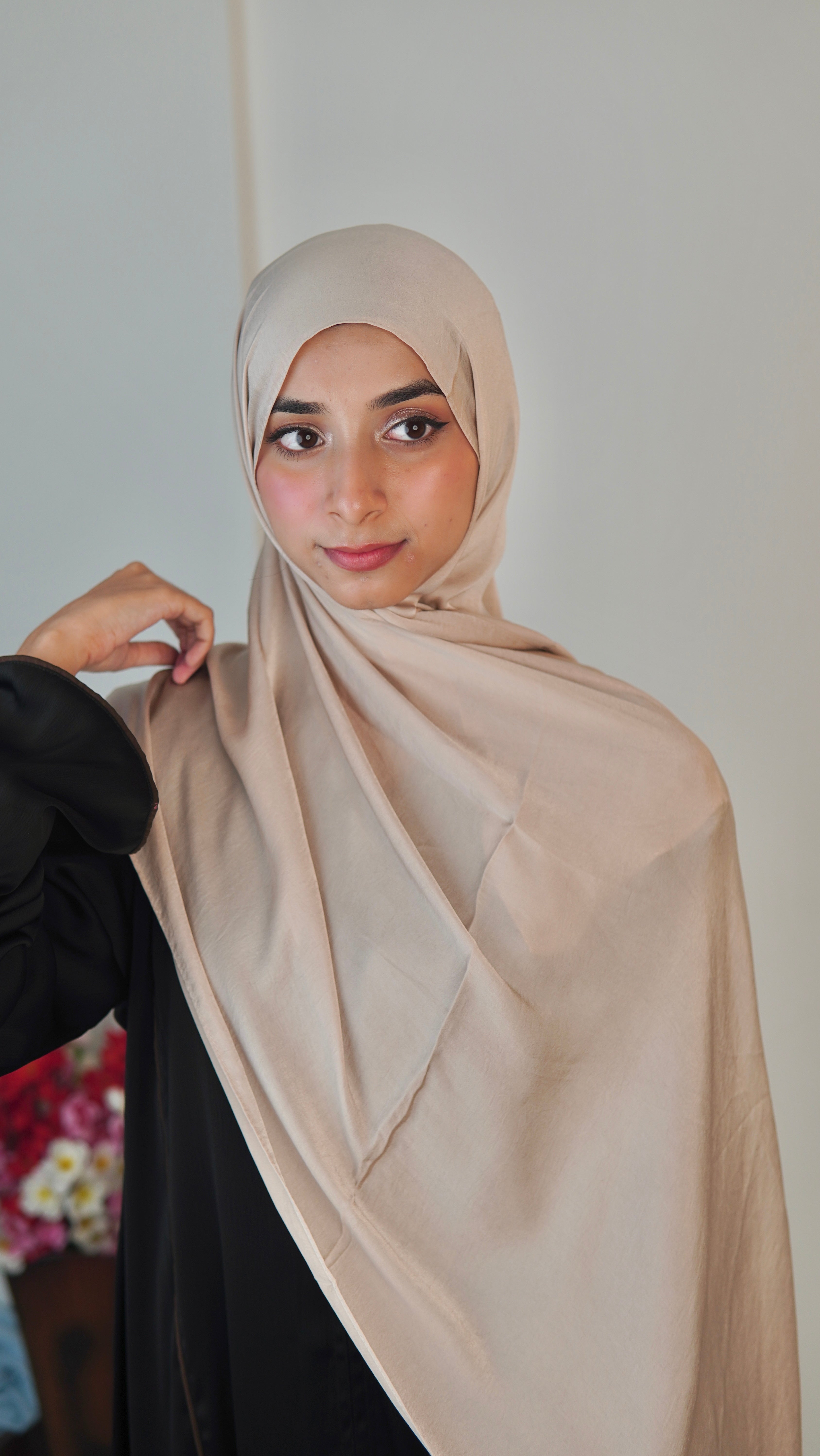 Chickoo - Satin Hijab