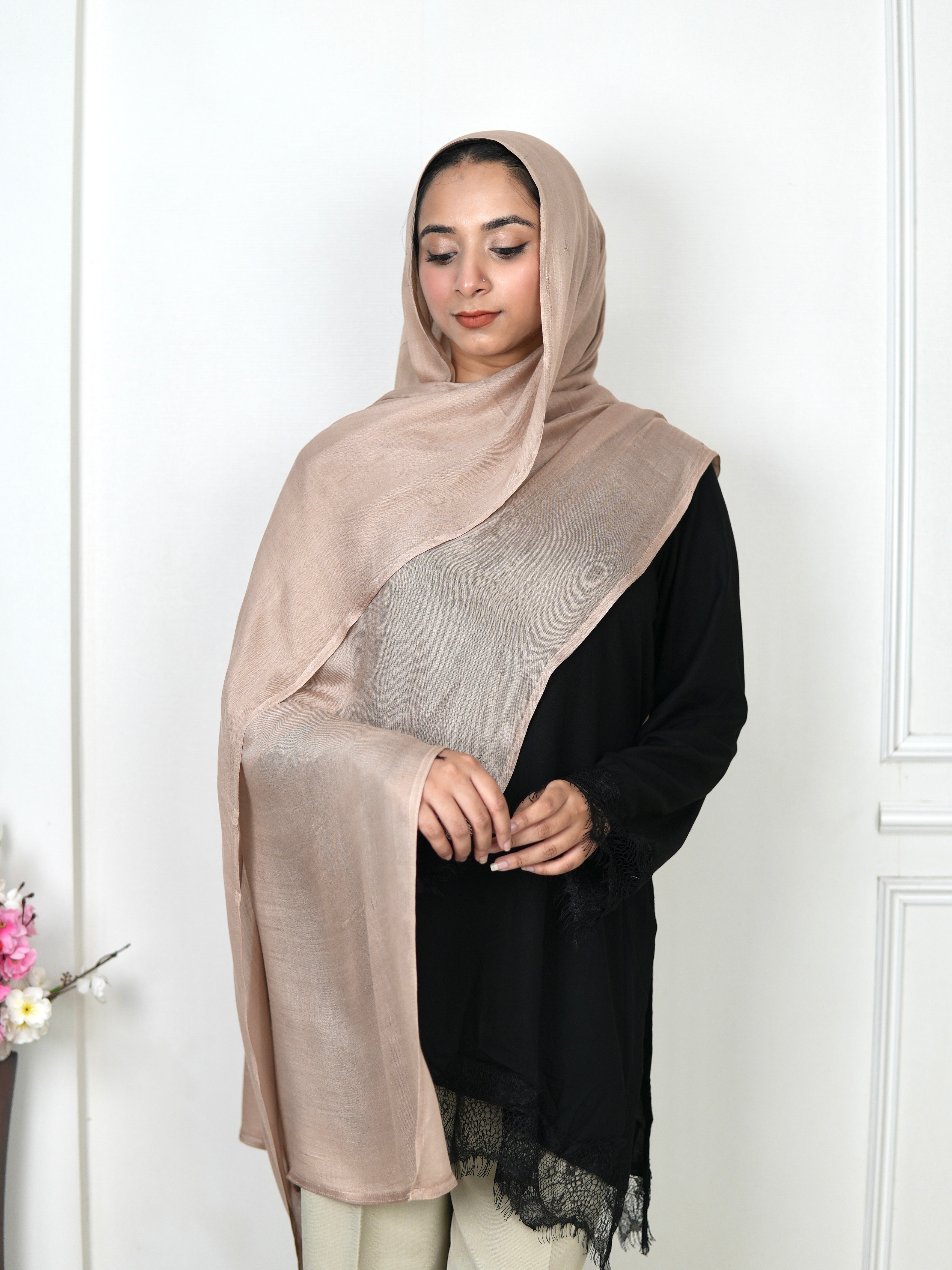 Beige - Modal Hijab