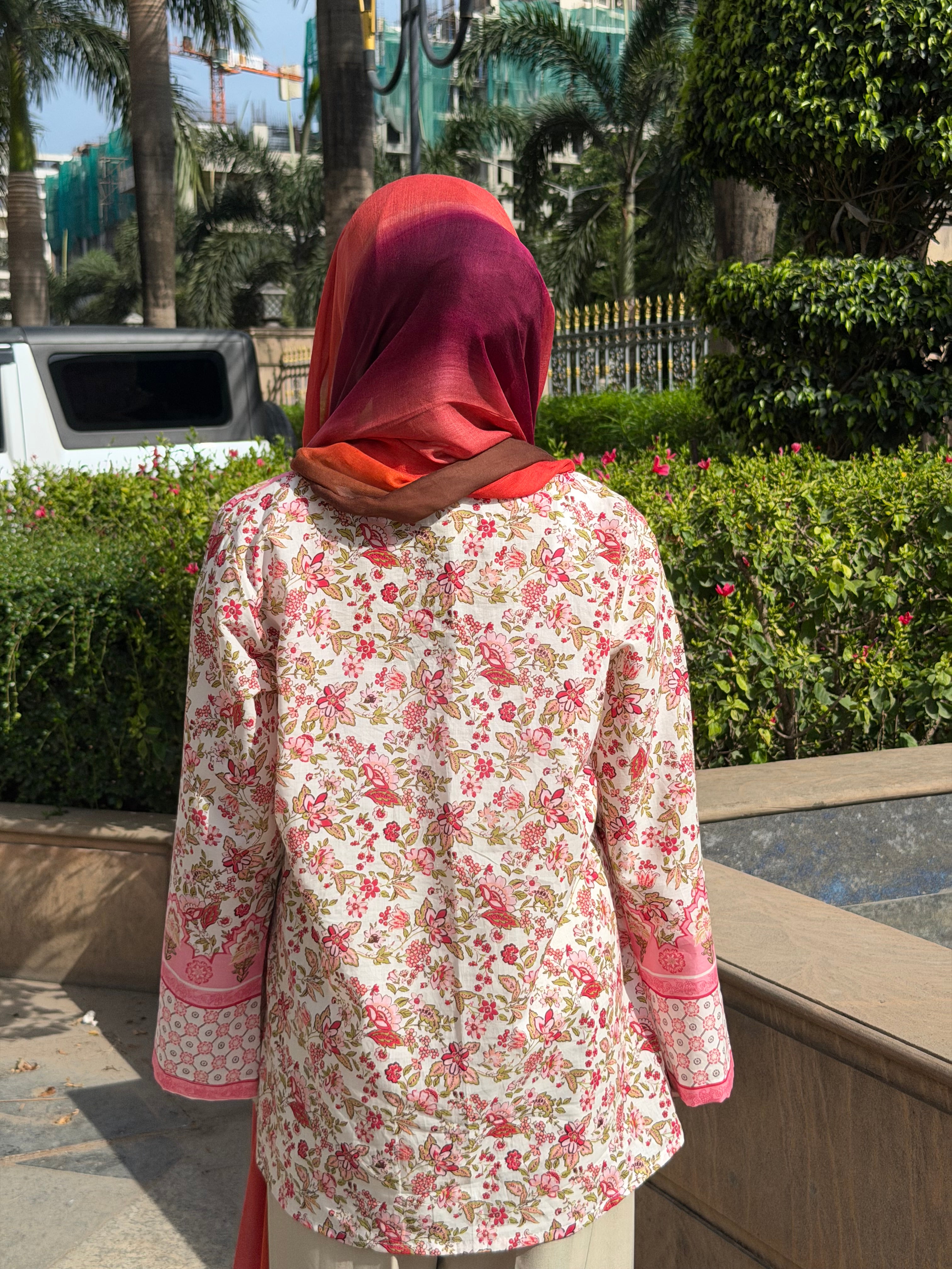 Jaipuri Floral Print - Shirt