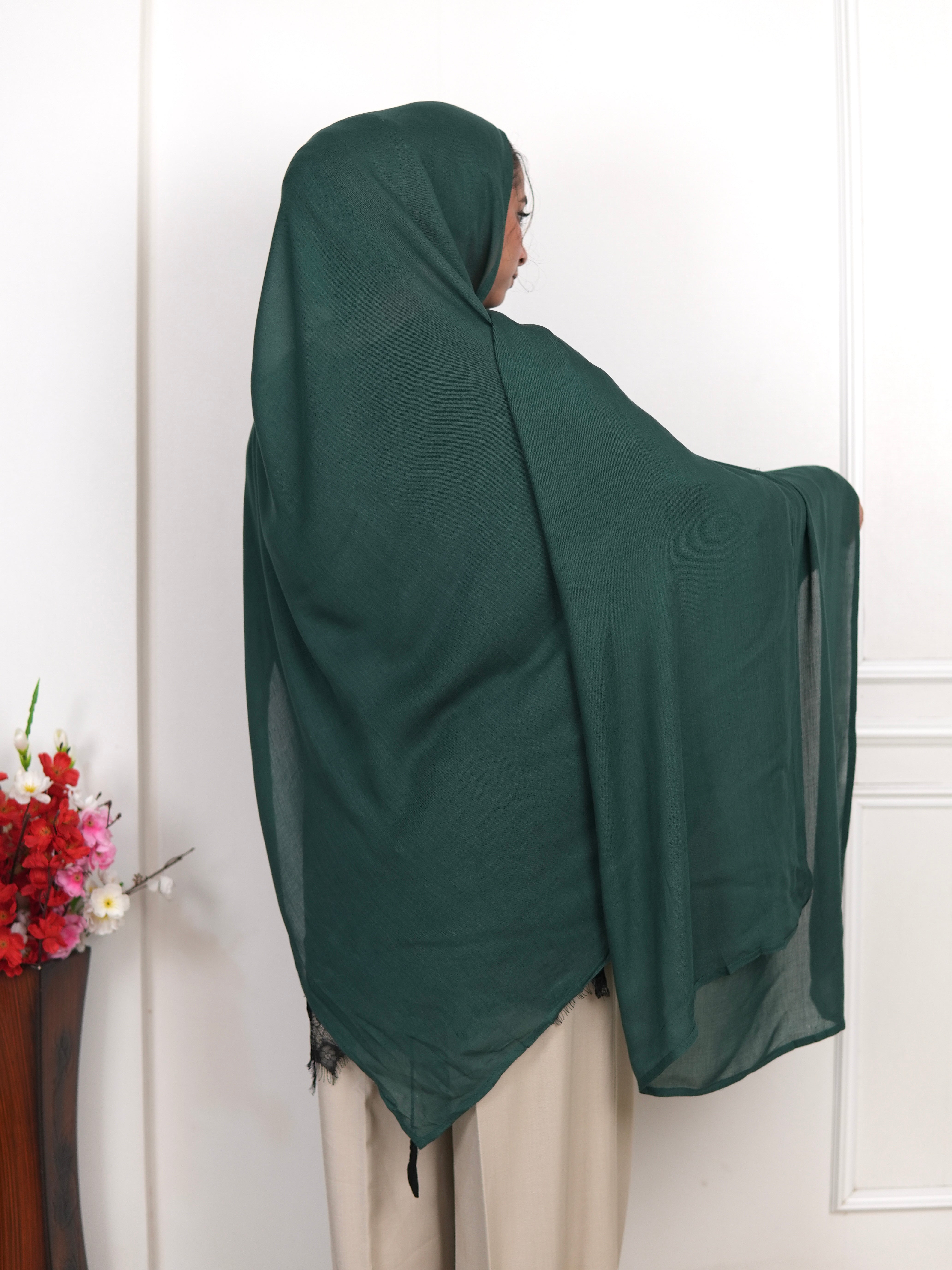 Dark Green- Modal Hijab