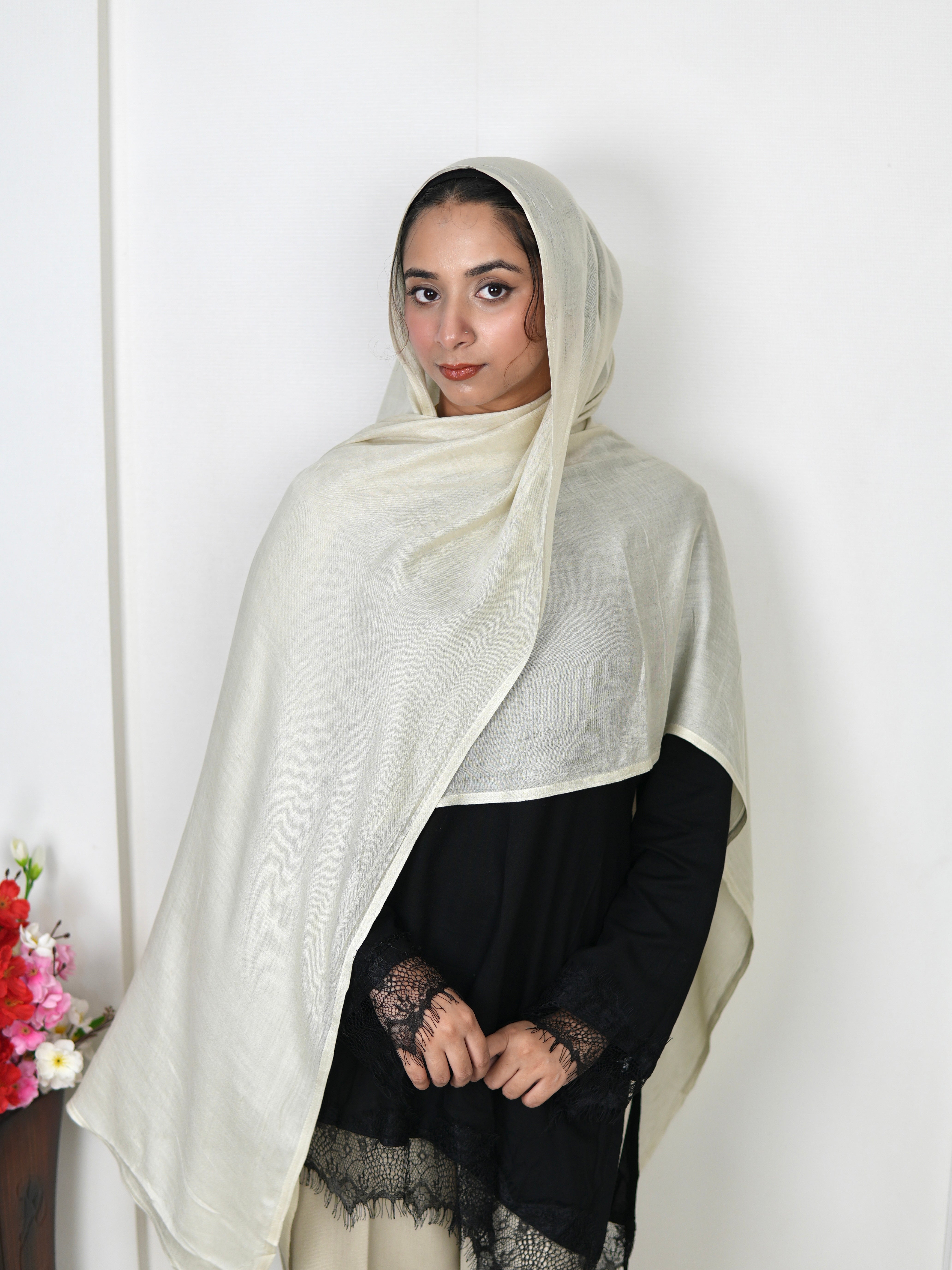 Soft pistachio- Modal hijab