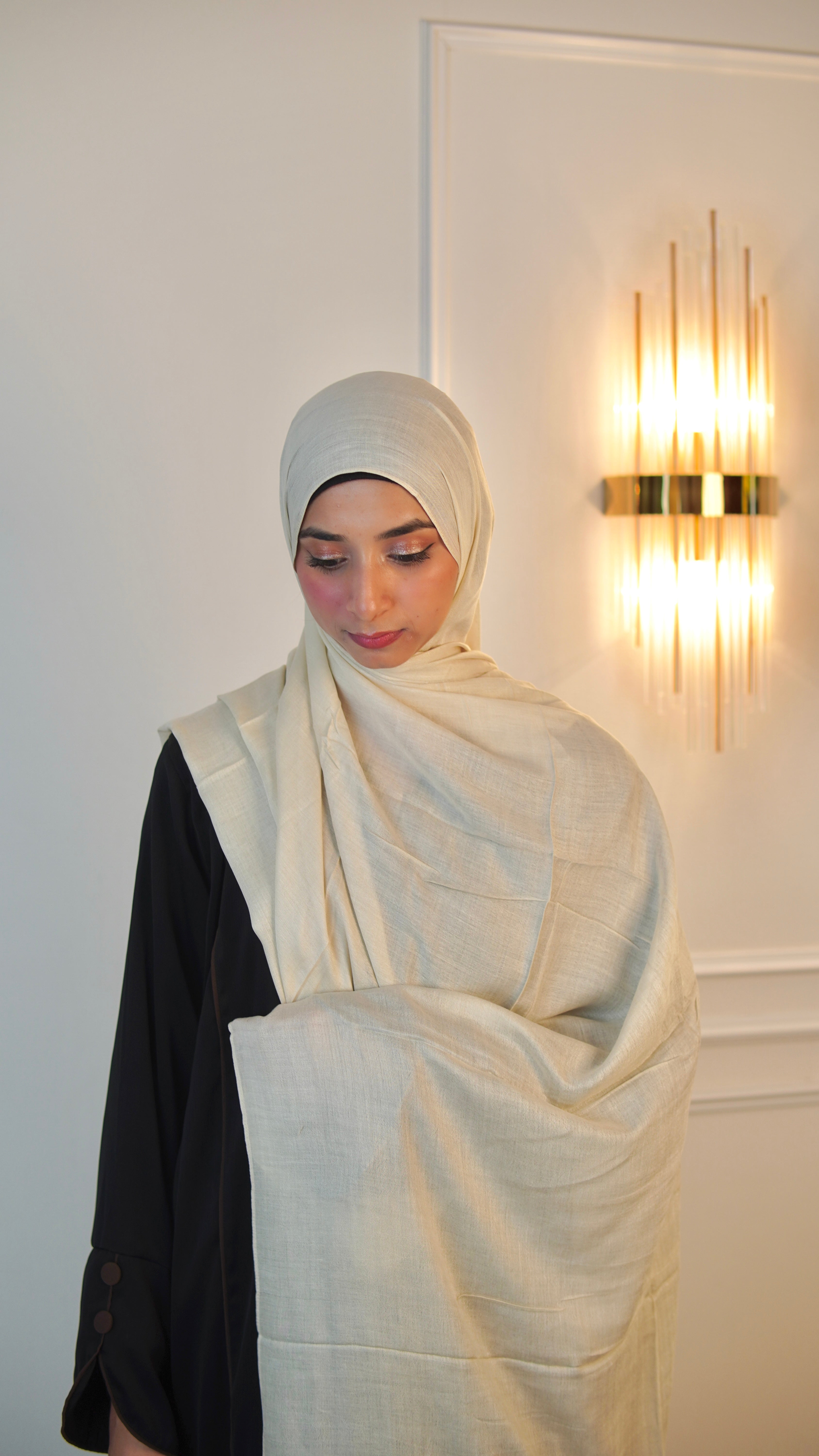 Soft pistachio Modal hijab