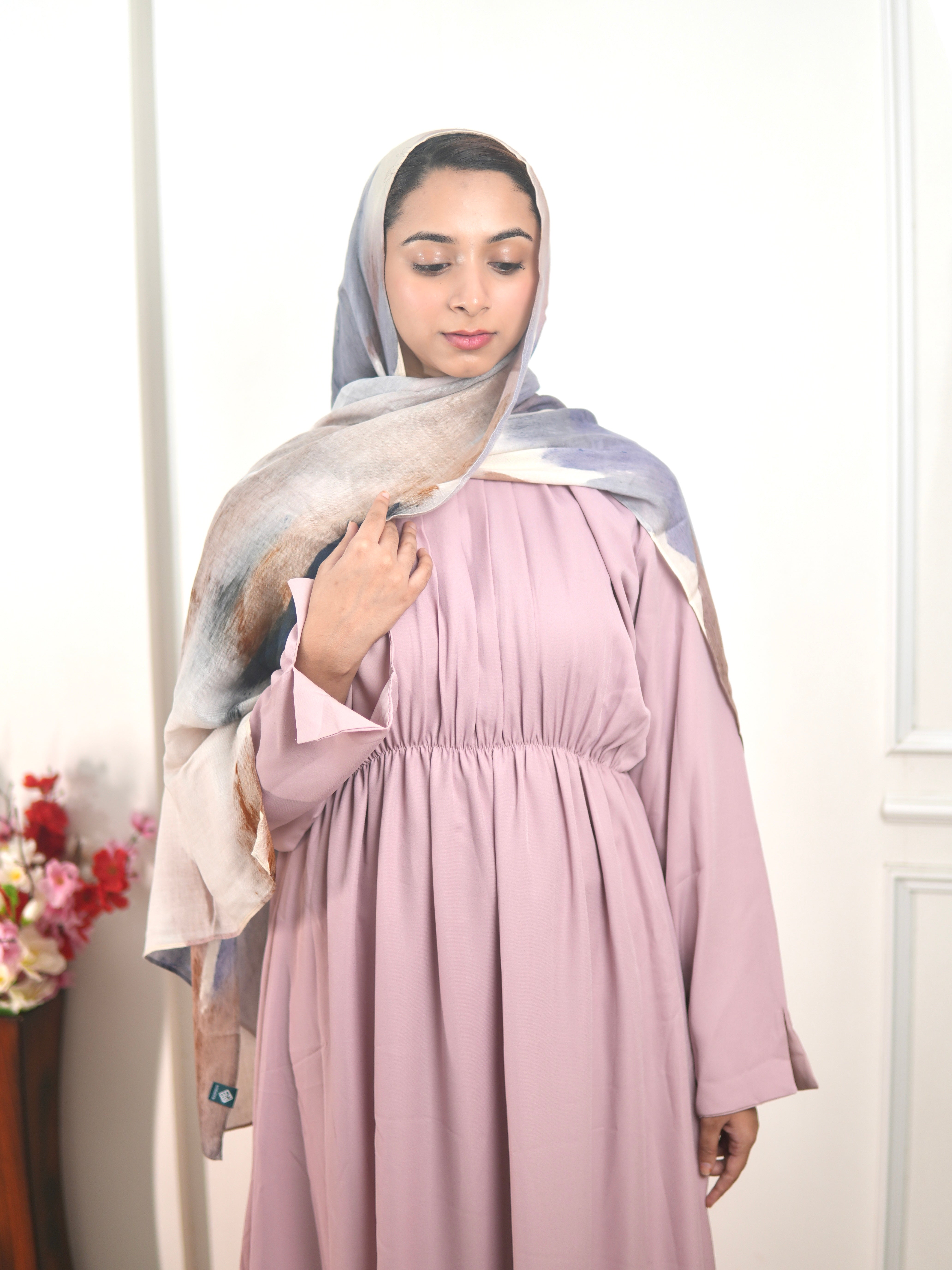Freya - Light Pink Modest Dress