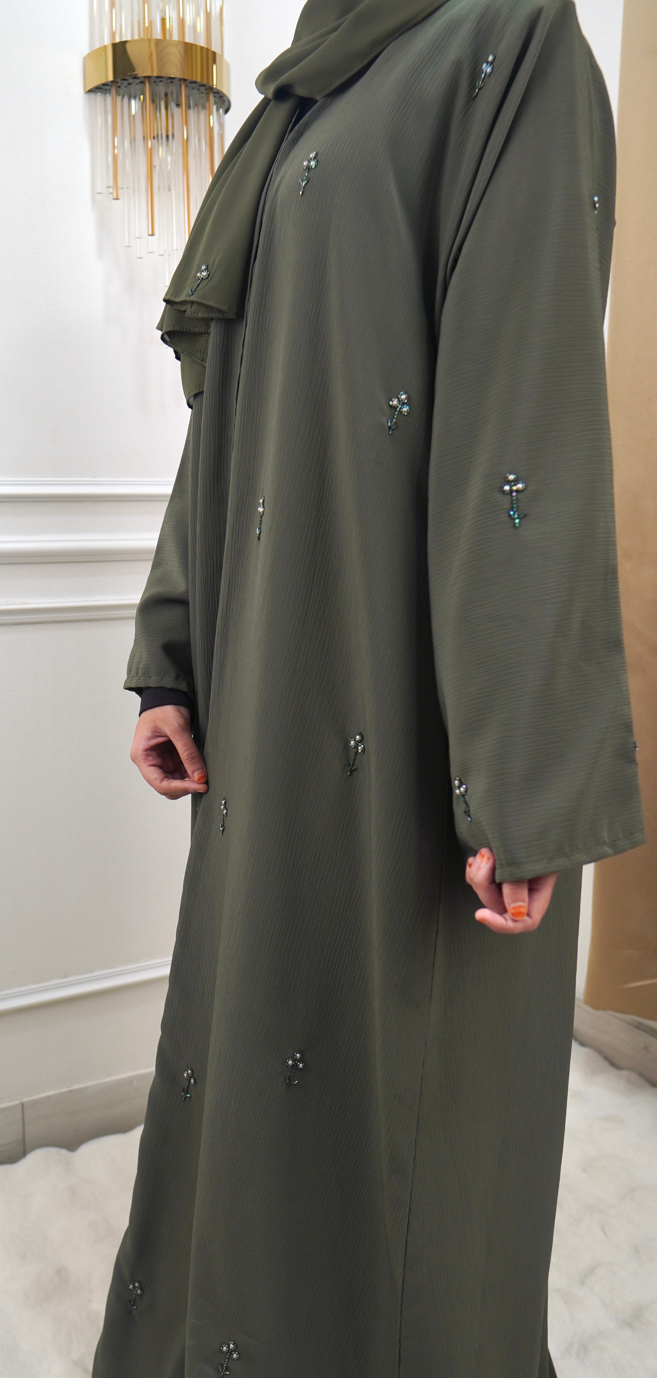 Mehrosh Abaya (comes with matching hijab).   Dispatches in 5-6 days