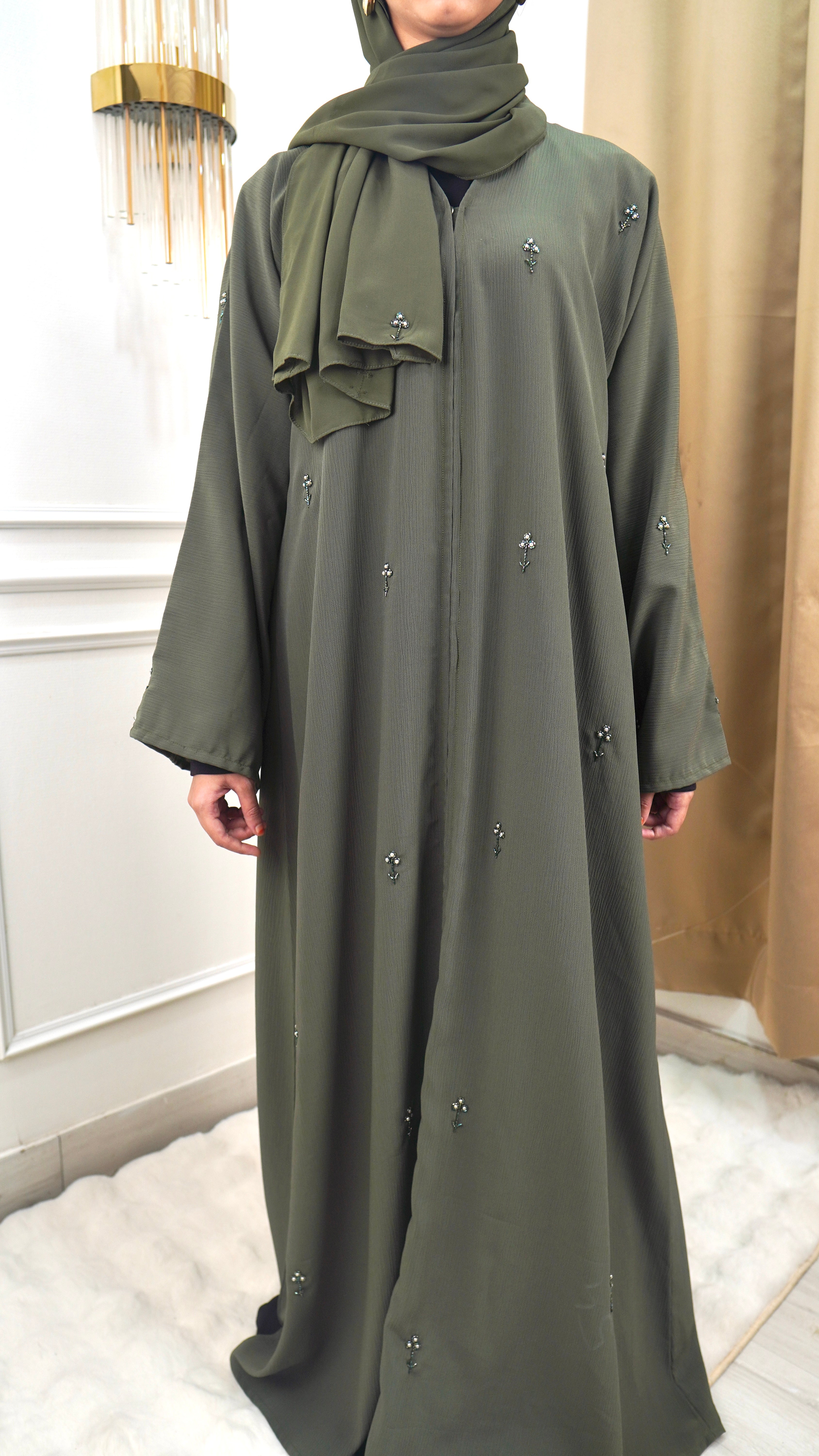 Mehrosh Abaya (comes with matching hijab).   Dispatches in 5-6 days