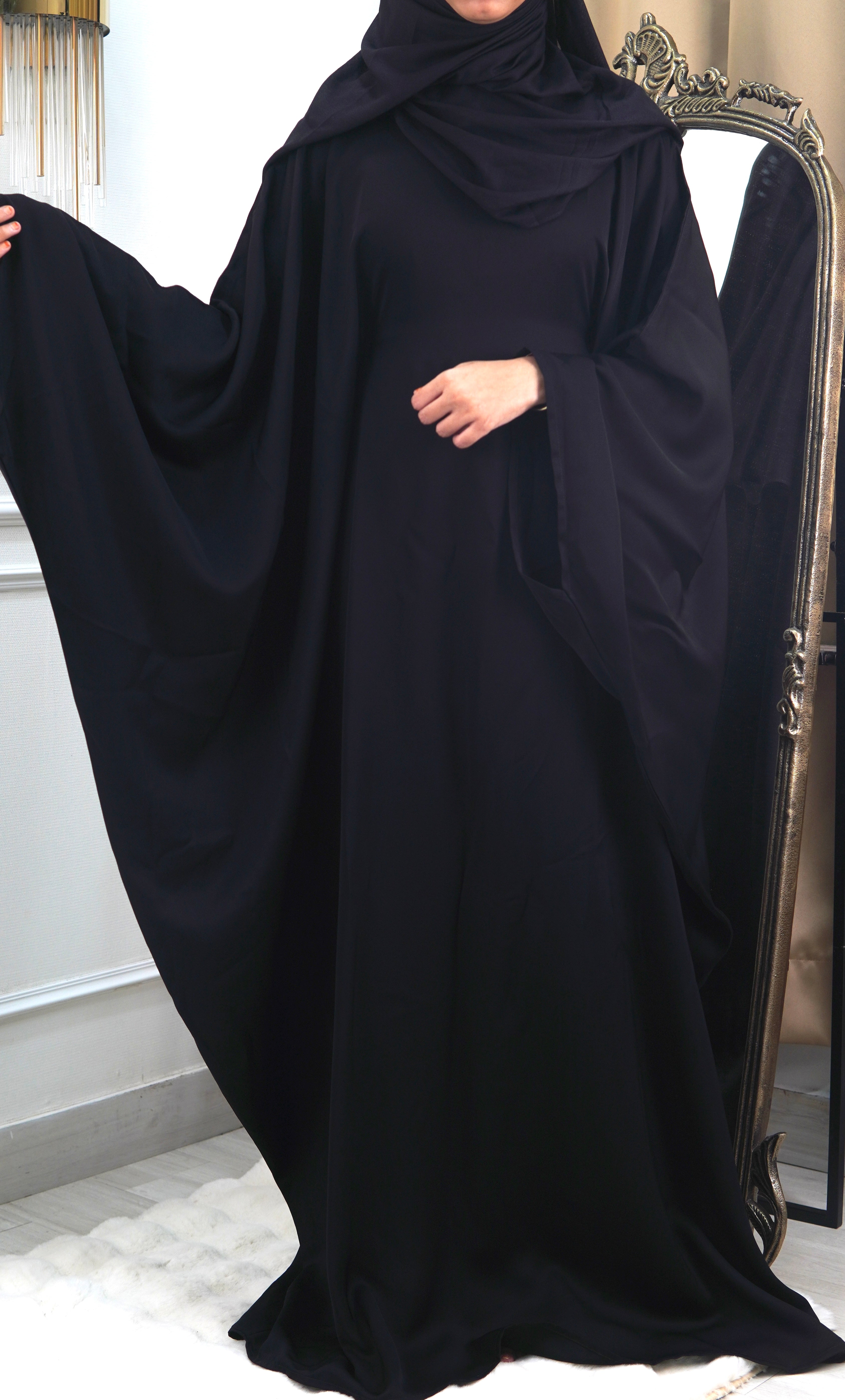 Basic Plain Kaftan Abaya