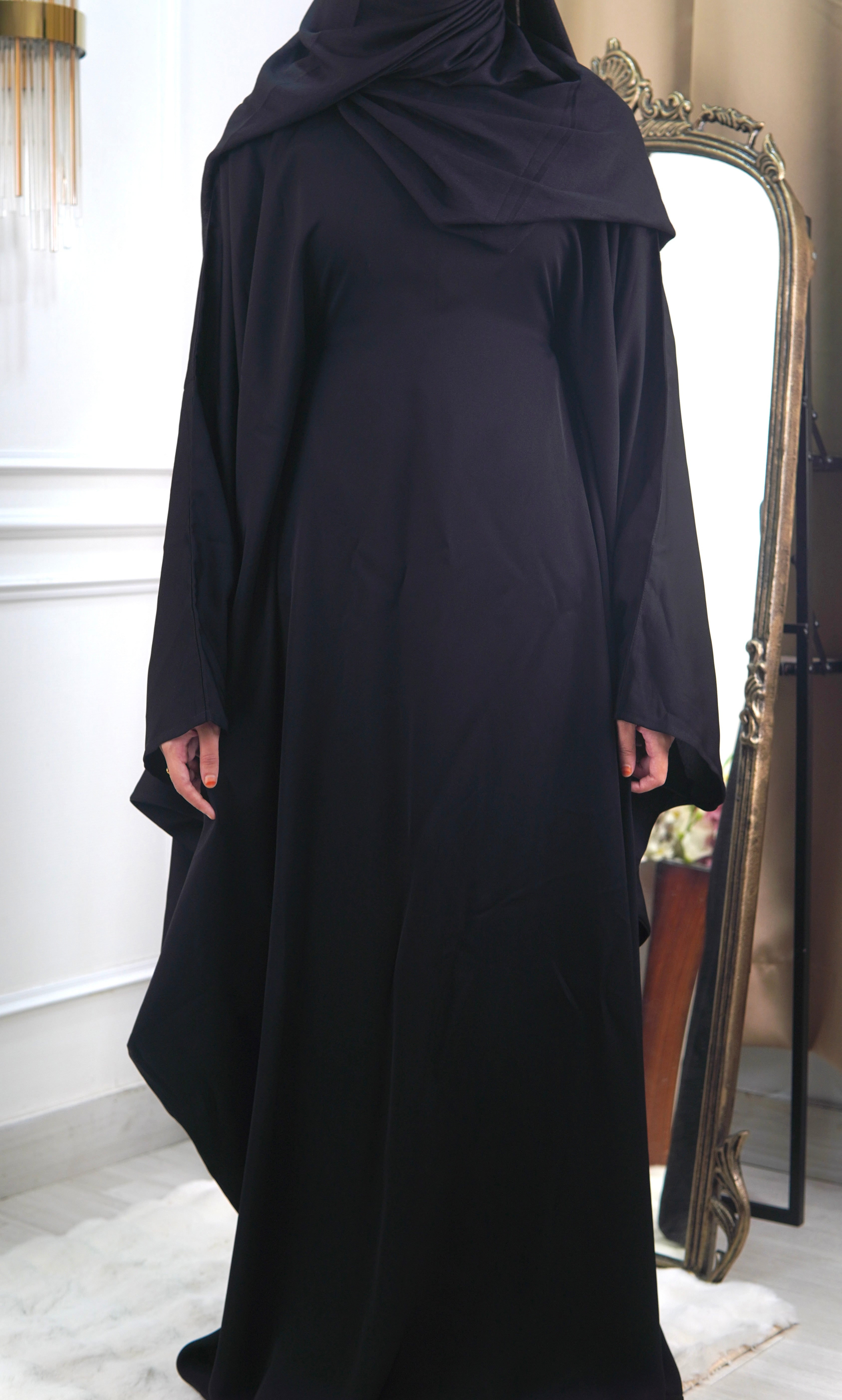 Basic Plain Kaftan Abaya