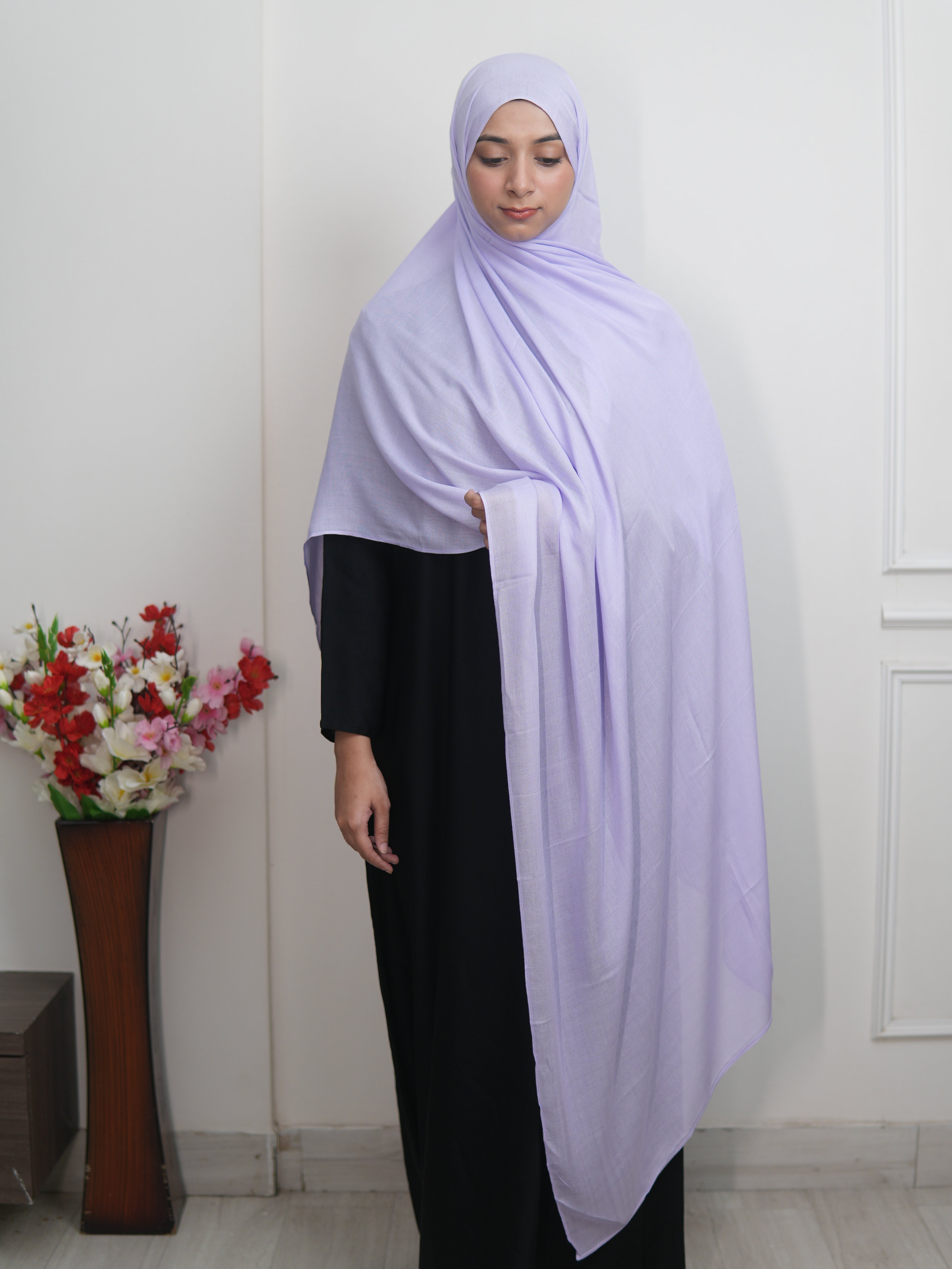 Lilac - XL Modal Hijab