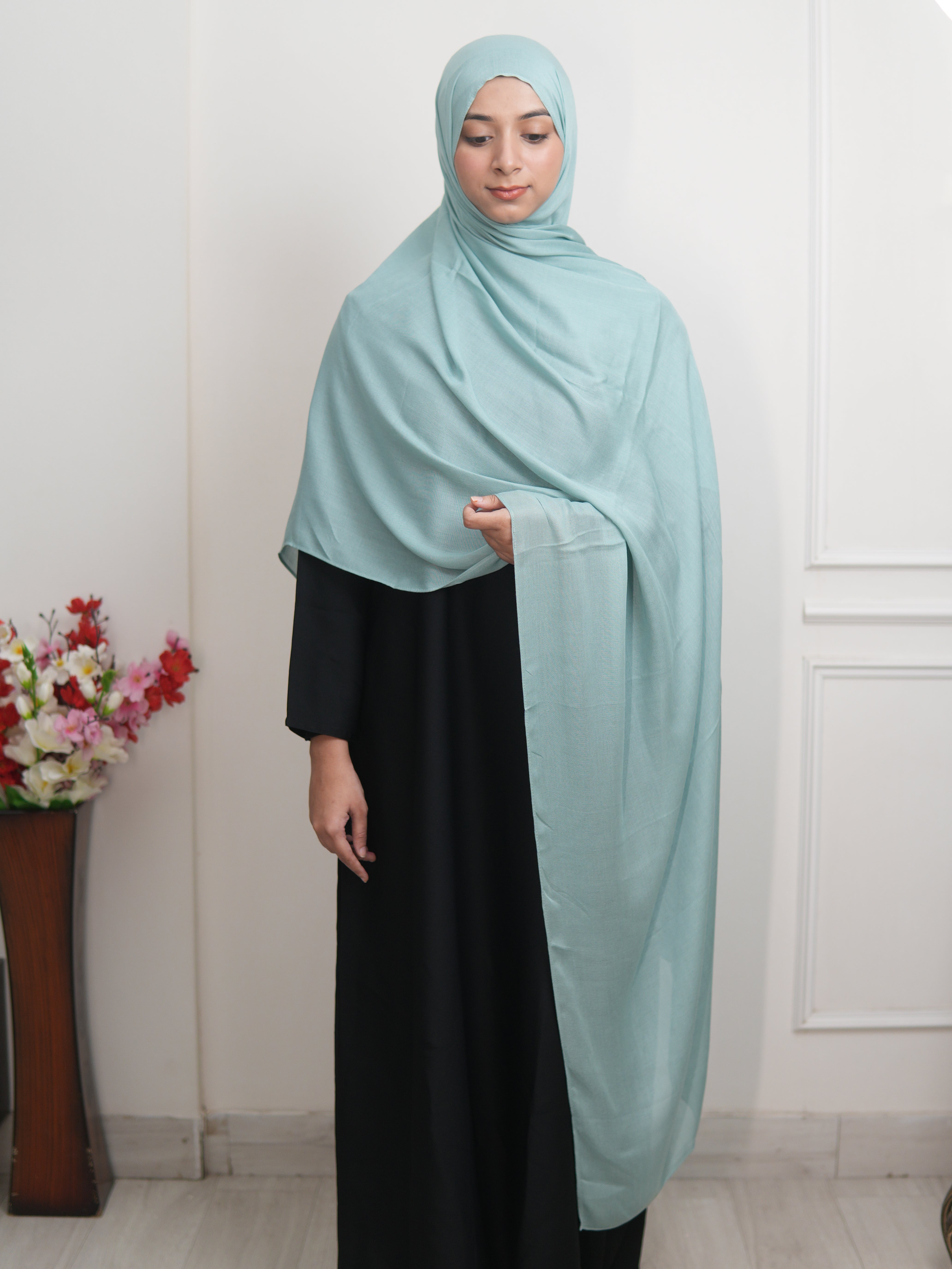 Turquoise - XL Modal Hijab