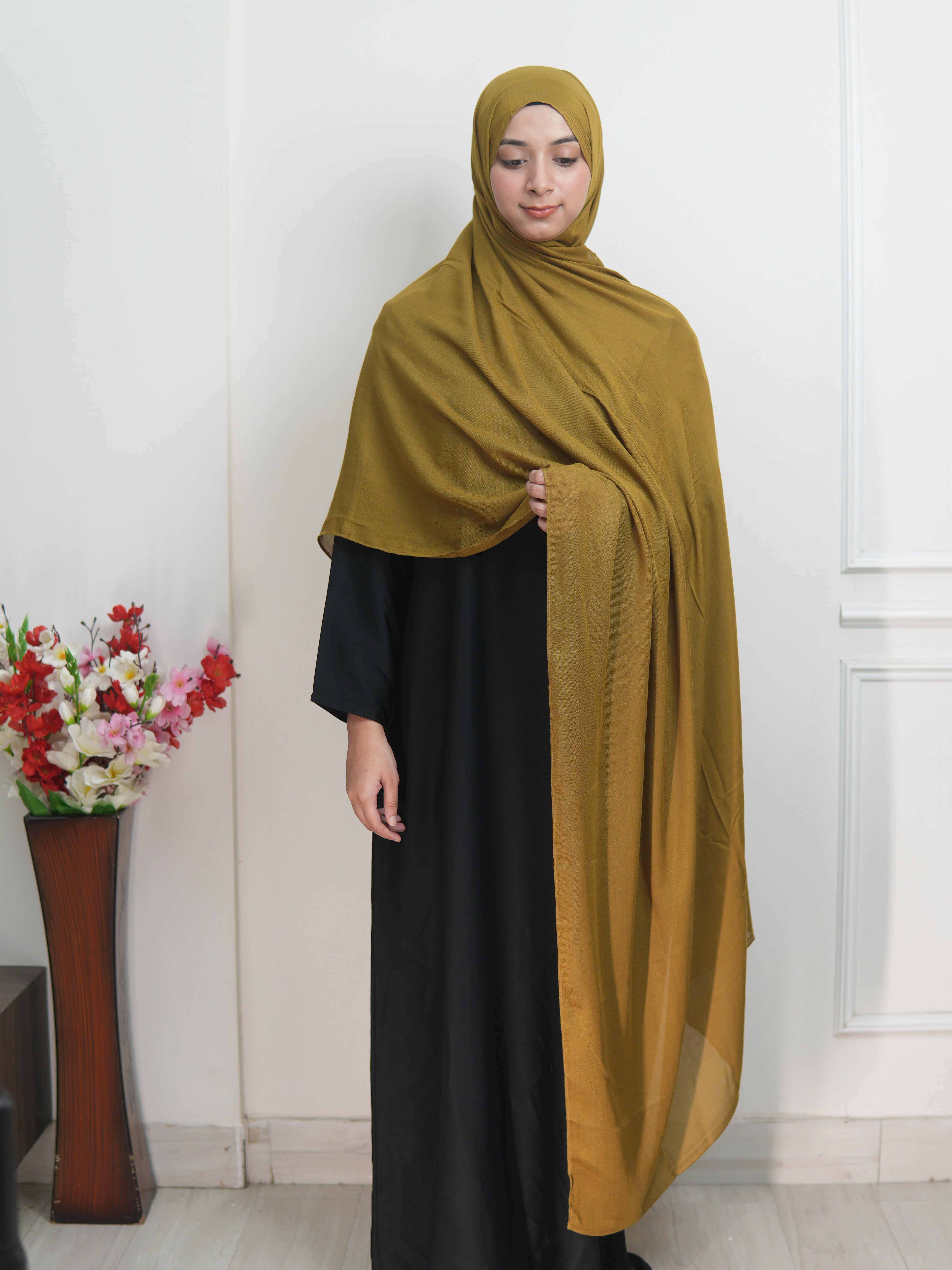 Mehendi Green - XL Modal Hijab