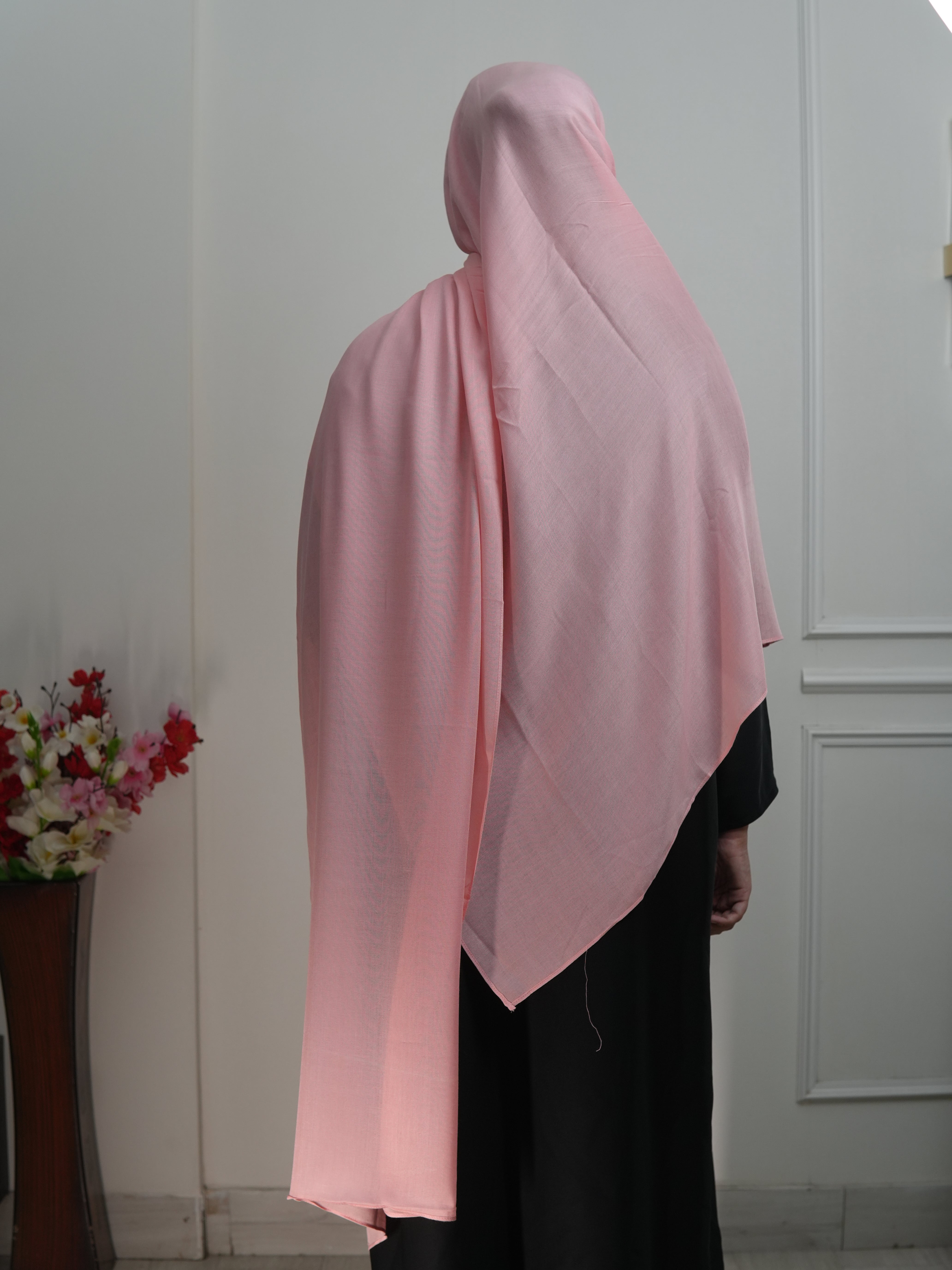 Pastel Pink - XL modal Hijab