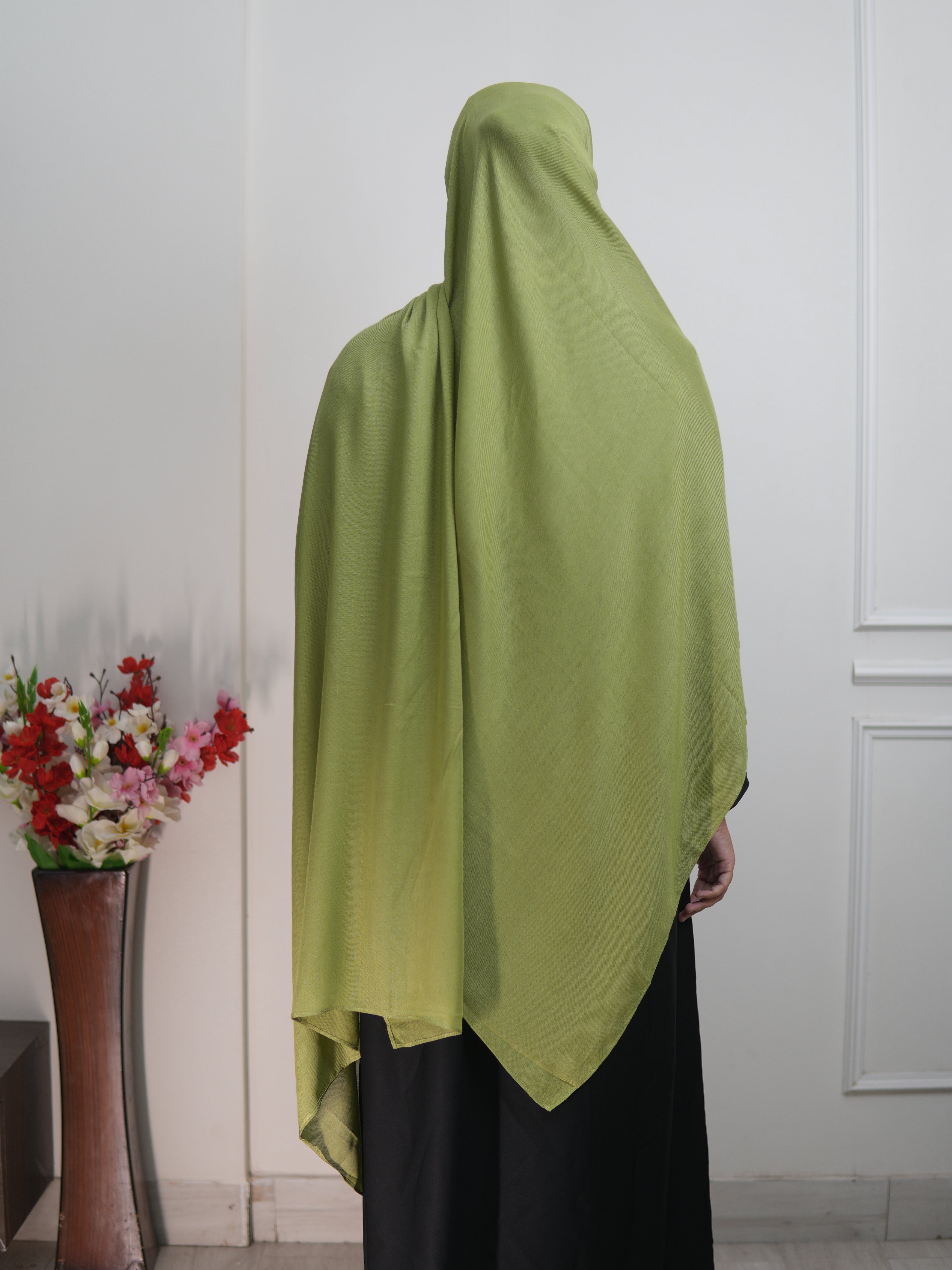 Pista Green - XL Modal Hijab