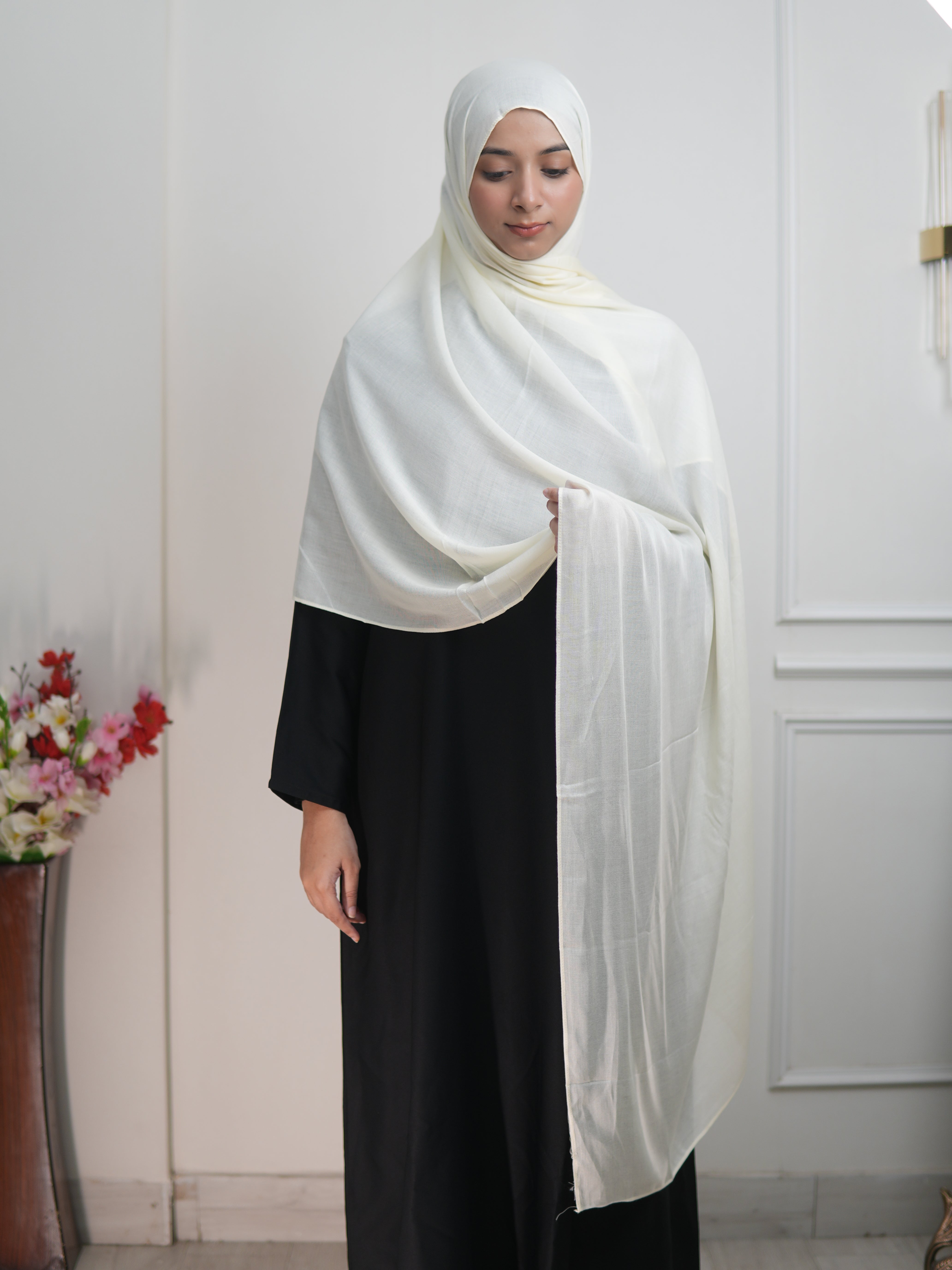 Butter Cream - XL Modal Hijab