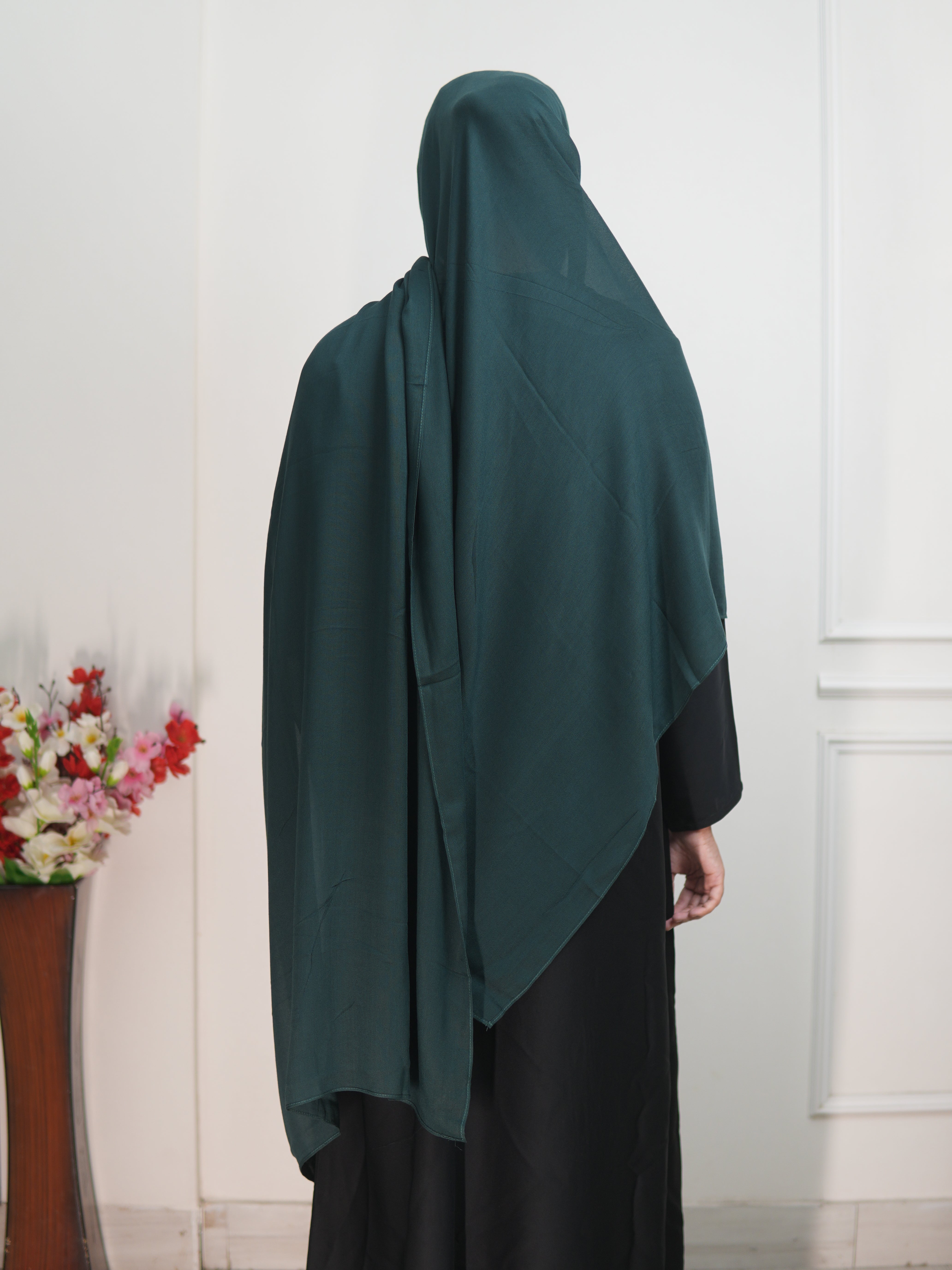 Teal Green - XL Modal Hijab