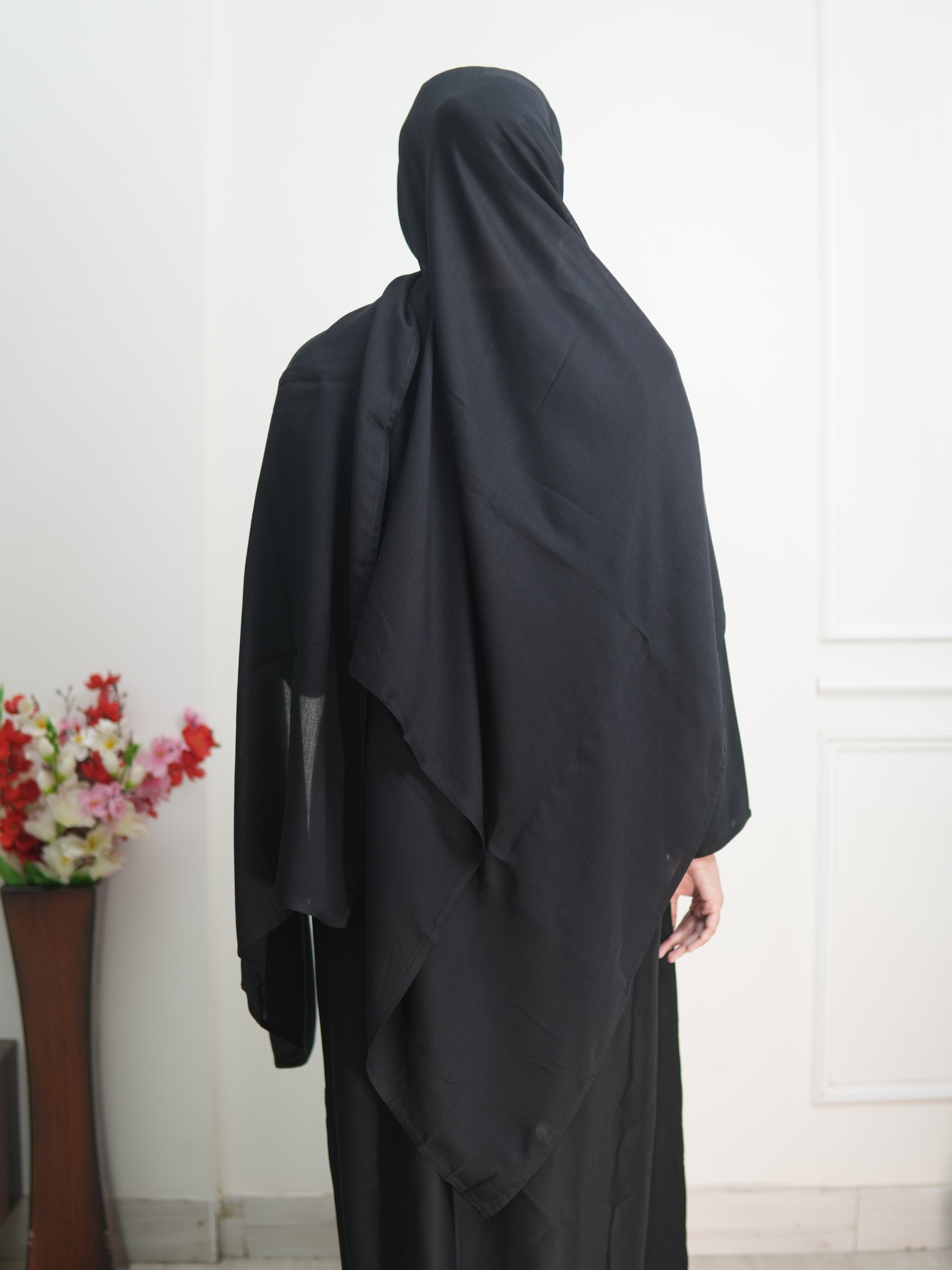 Black - XL Modal Hijab