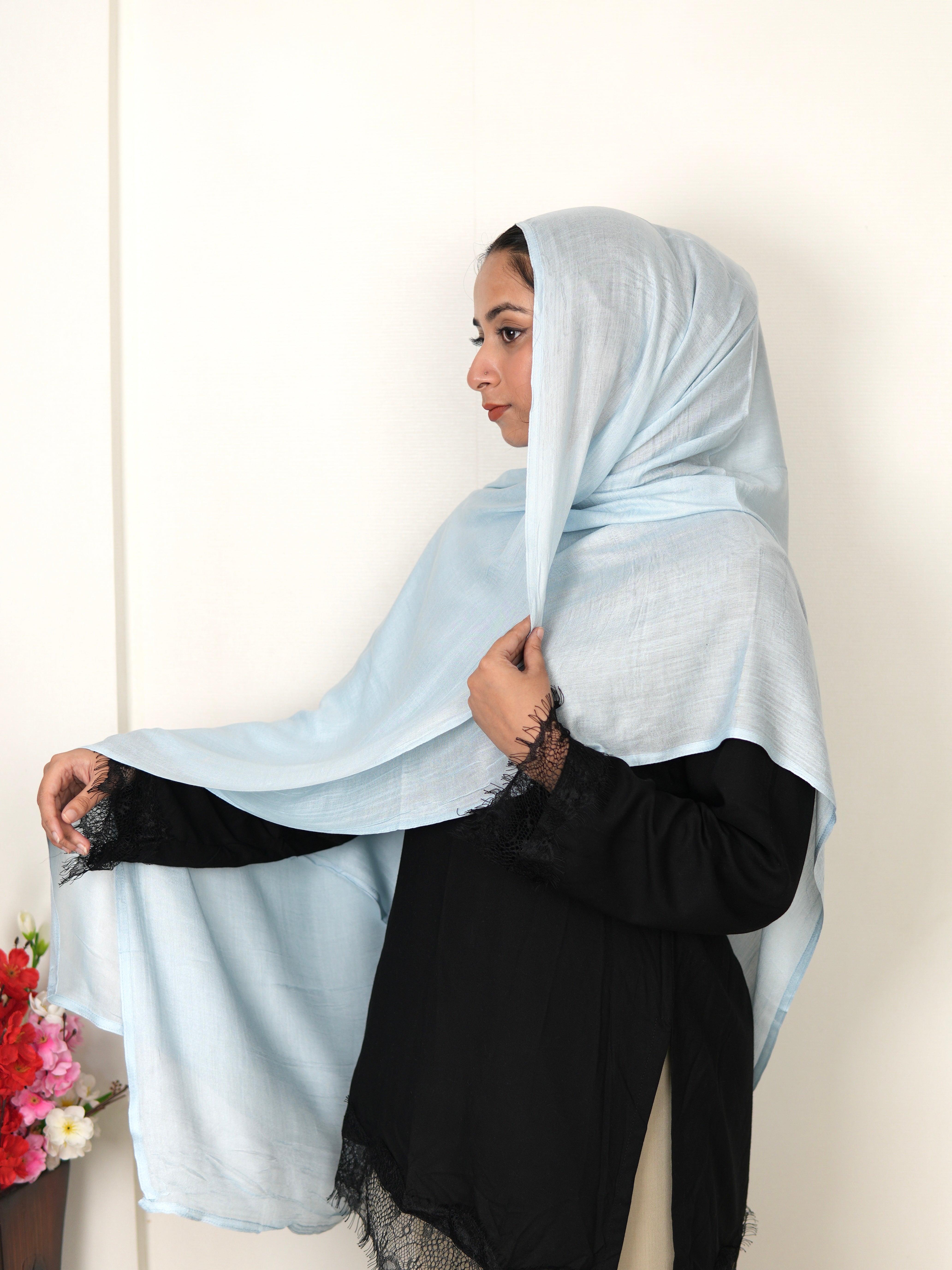 Light Powder Blue - Modal Hijab