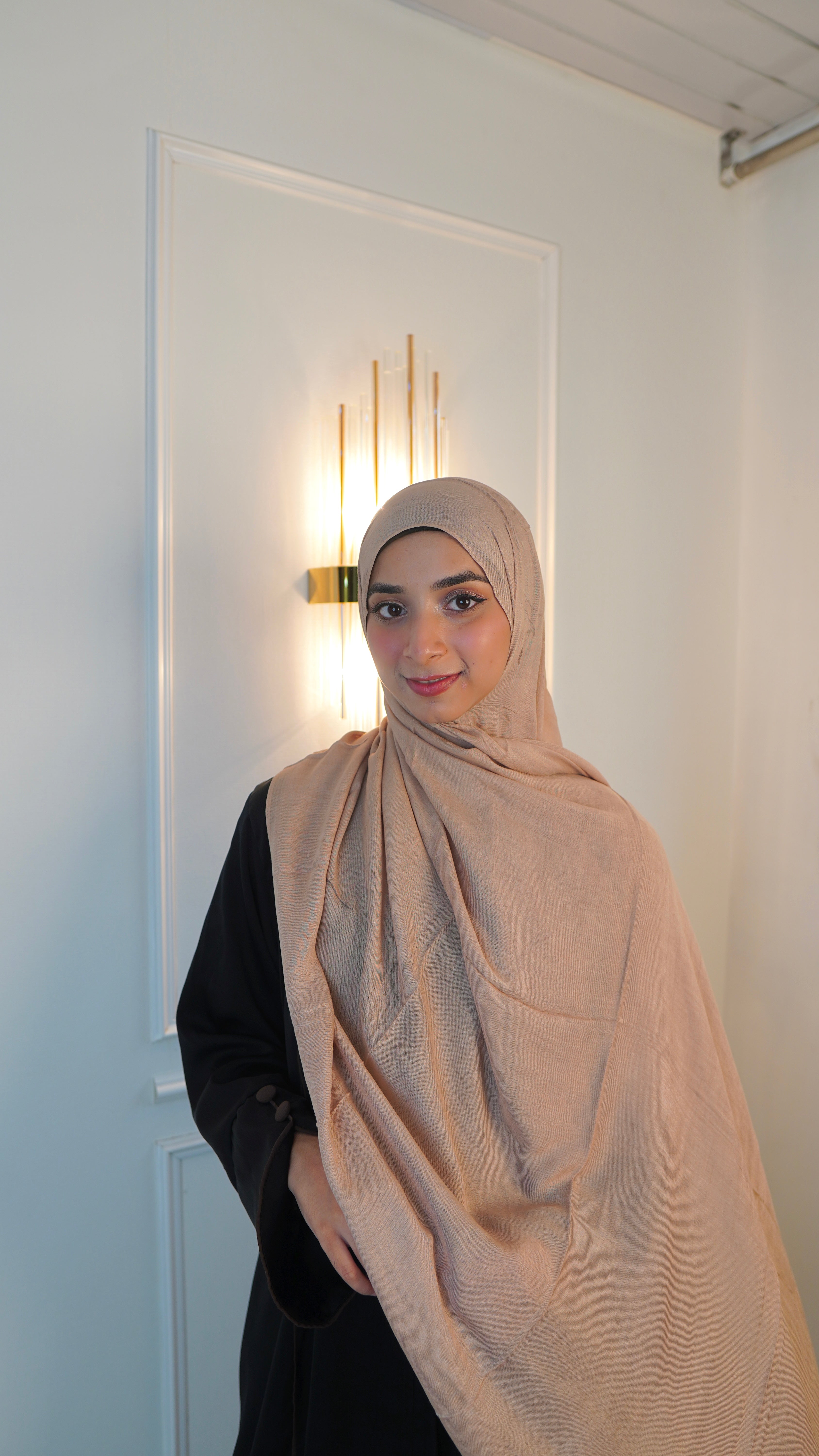 Beige Modal Hijab