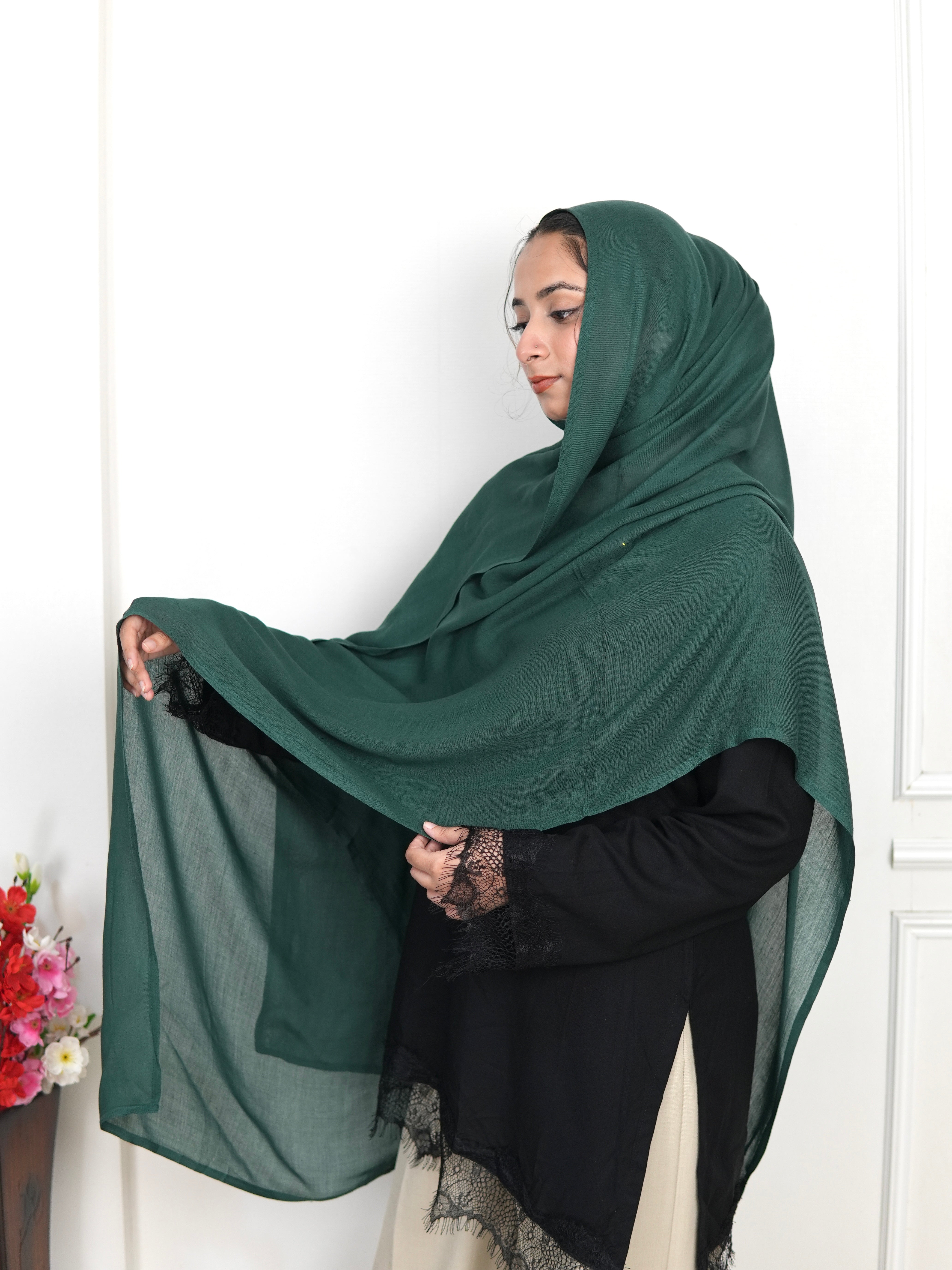 Dark Green- Modal Hijab