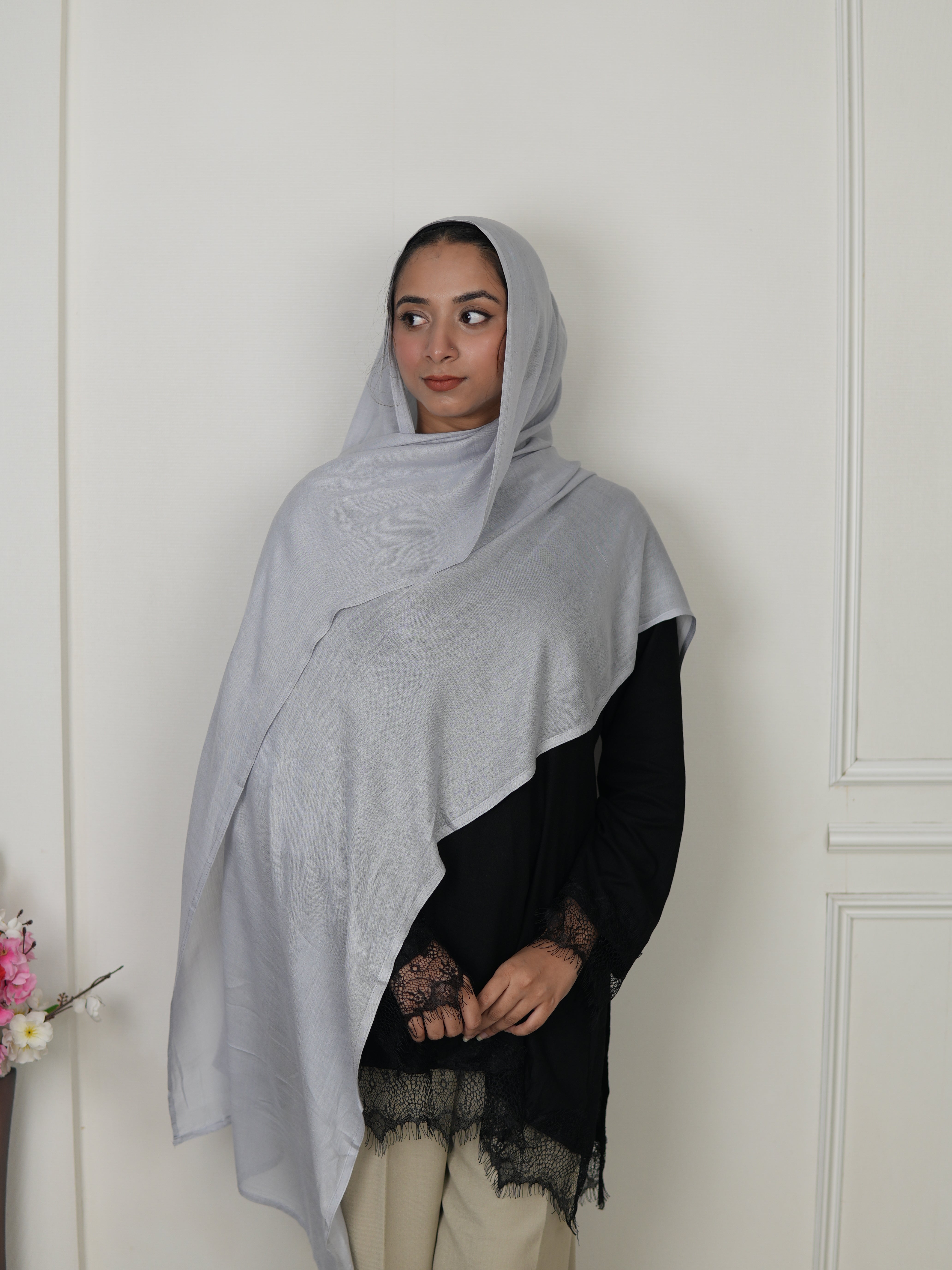 Light grey - Modal Hijab