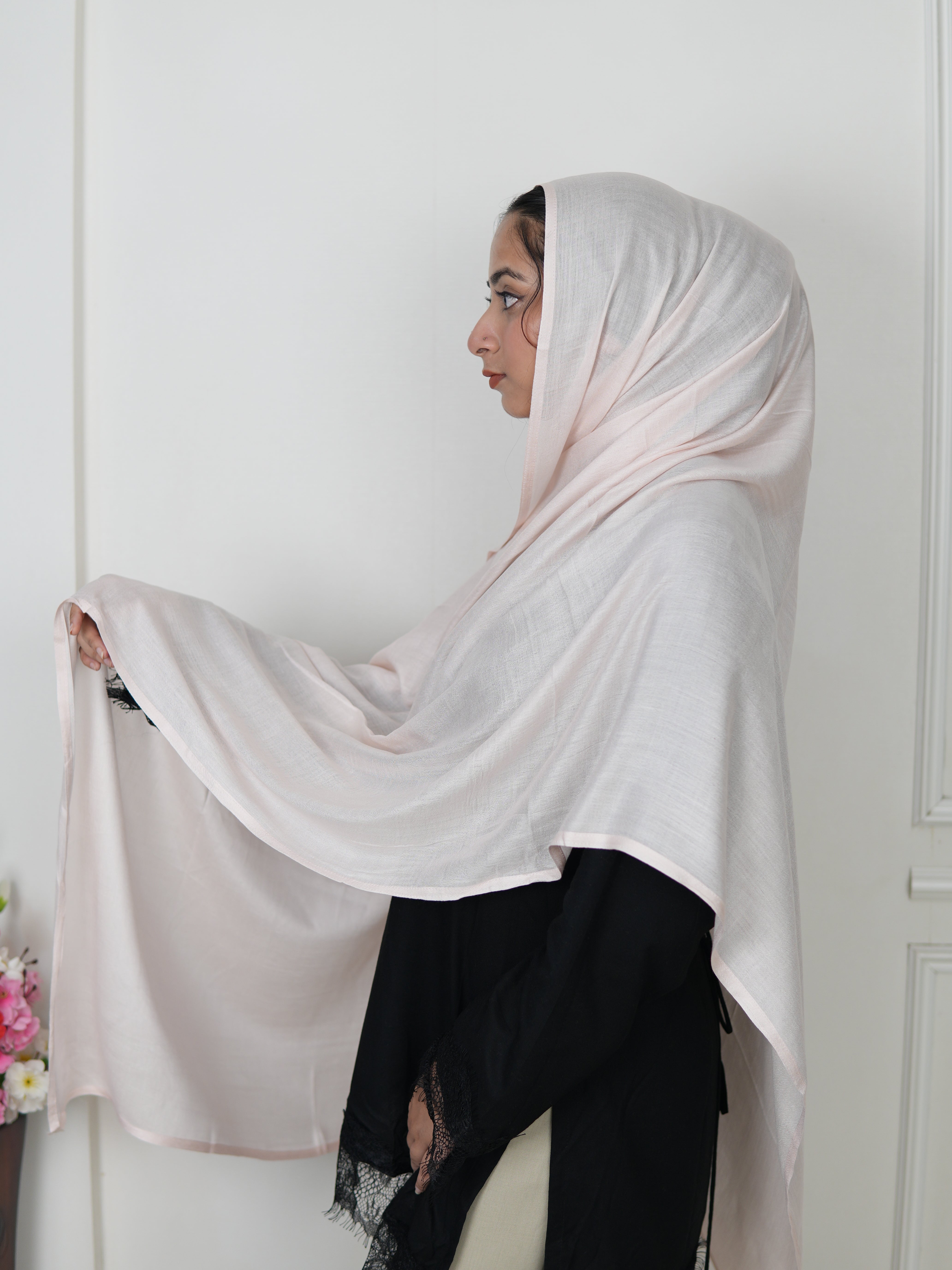 light peach- Modal Hijab