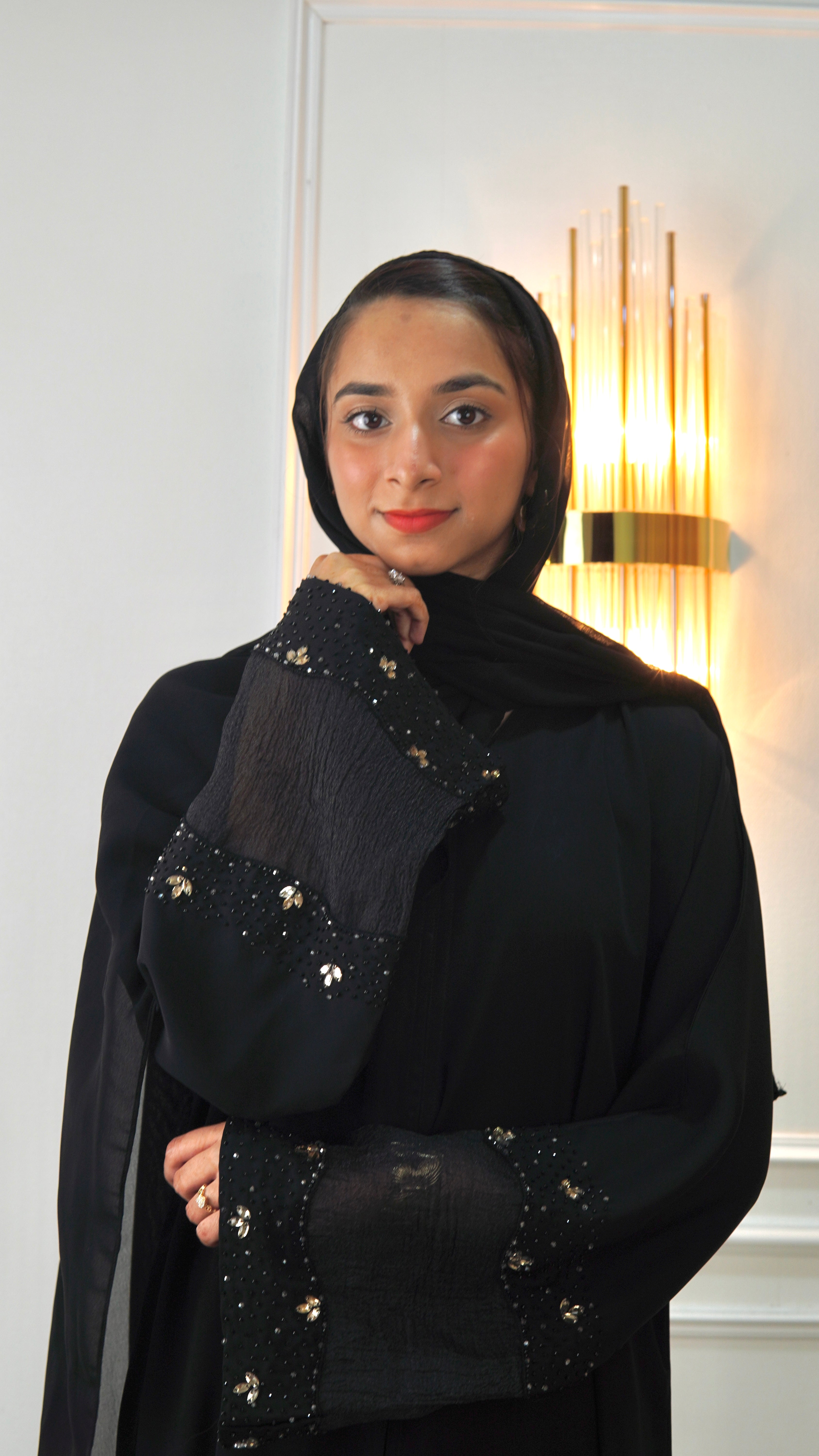 Fariyal Handwork Abaya