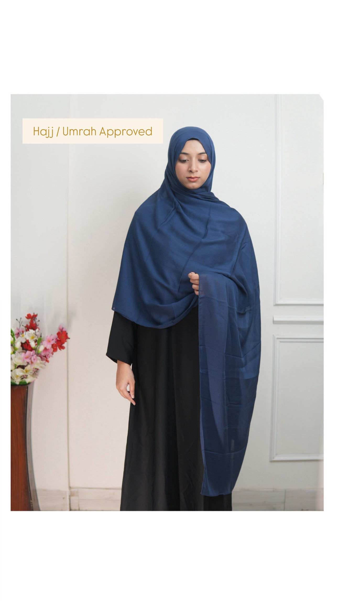 Dark Royal Blue - XL Modal Hijab