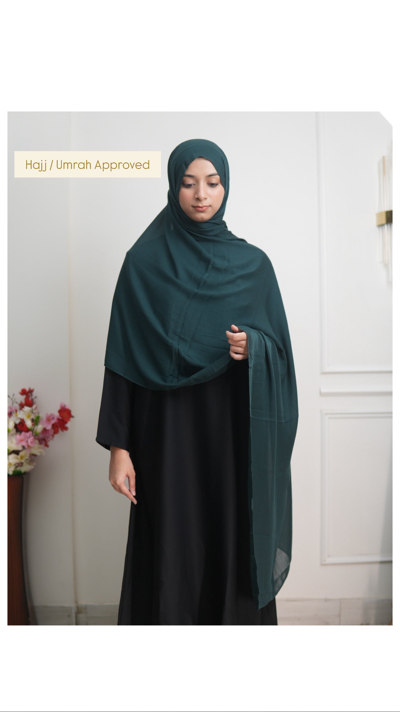 Teal Green - XL Modal Hijab