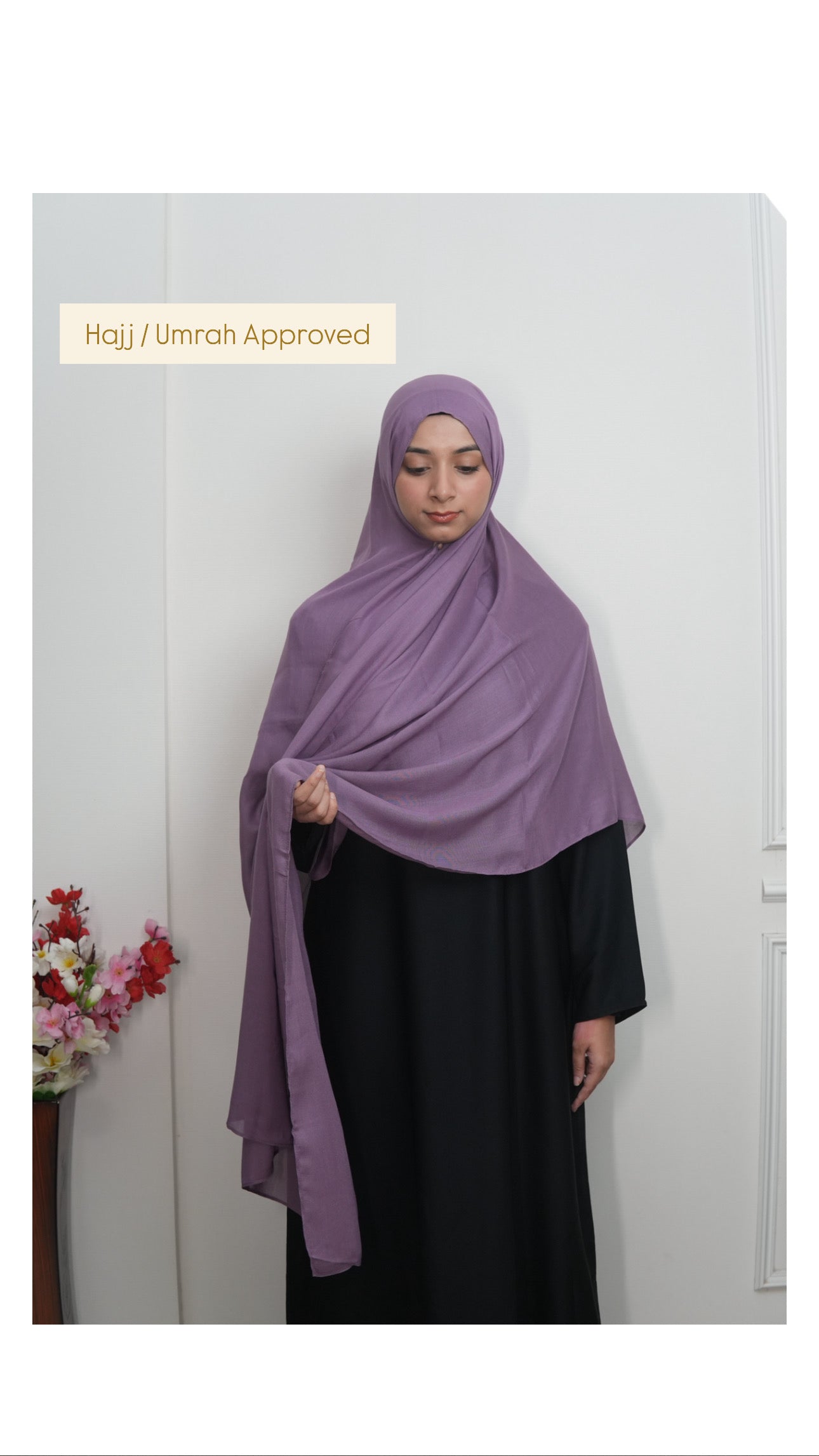 Purple - XL Modal Hijab