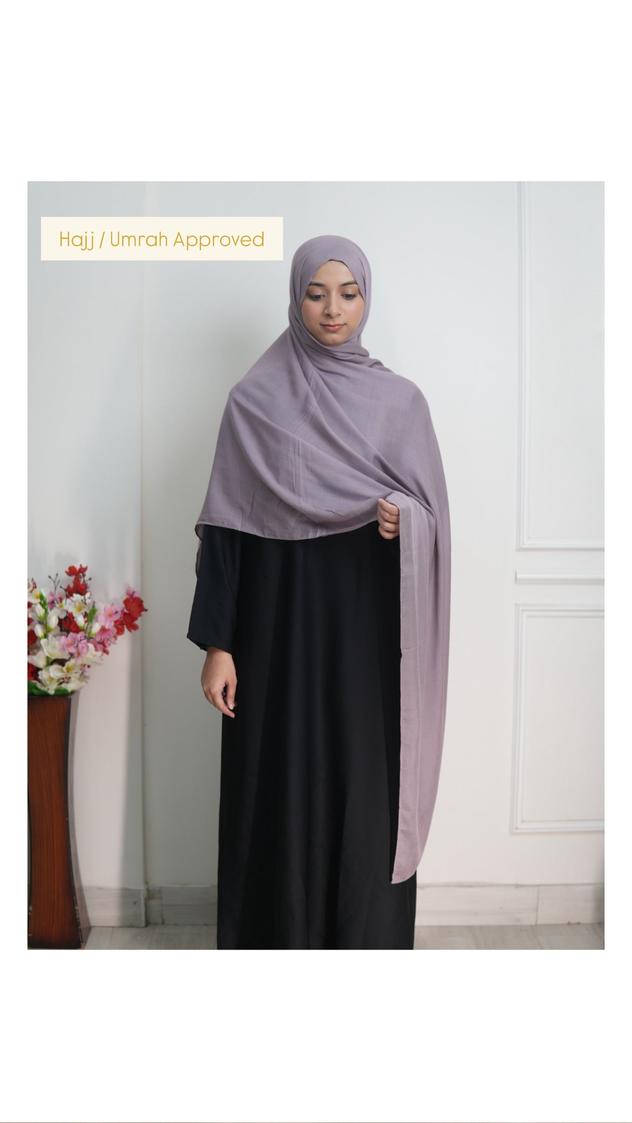 Dusty Lilac - XL Modal Hijab