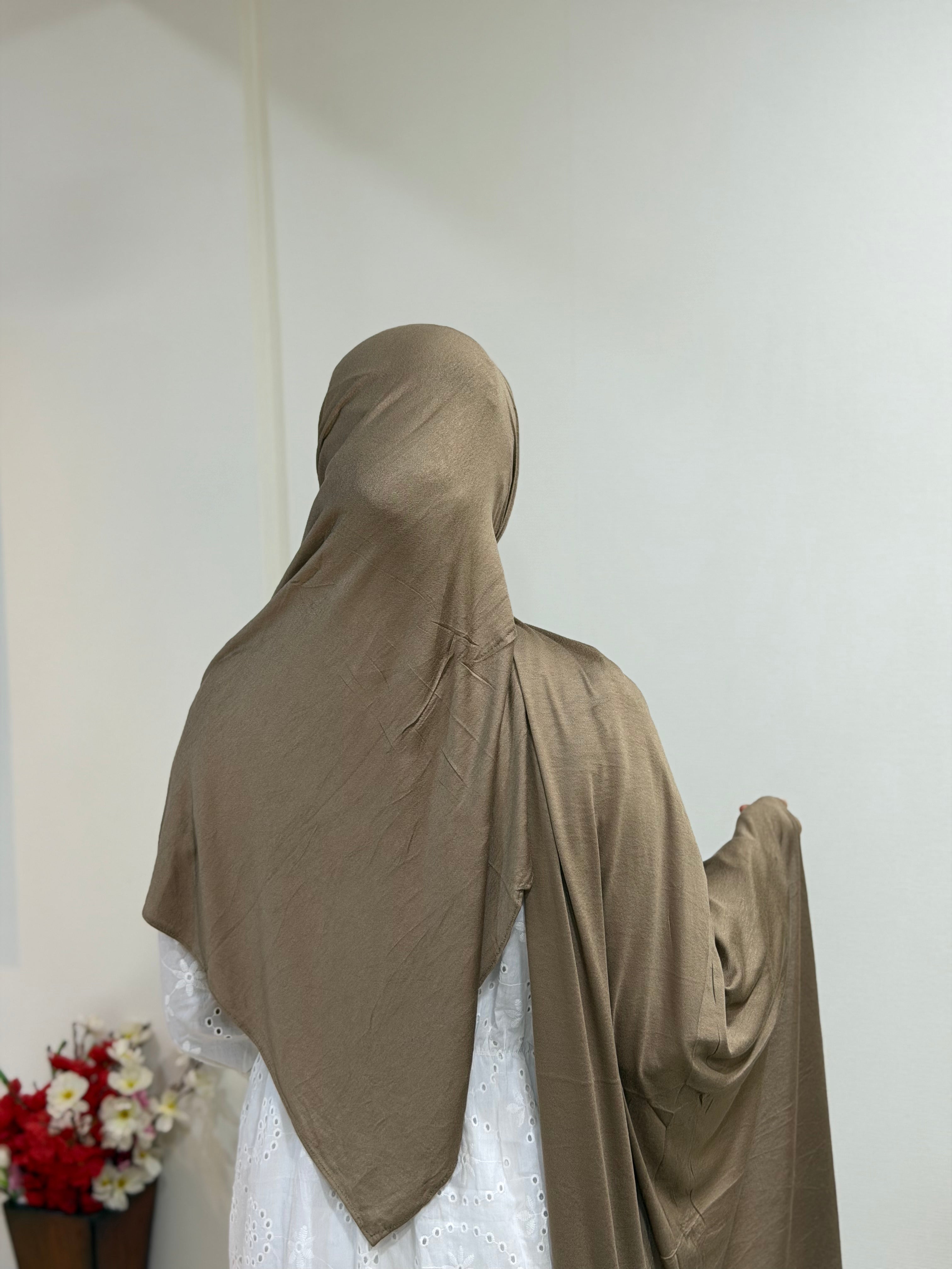 Mocha brown - Jersey Hijab