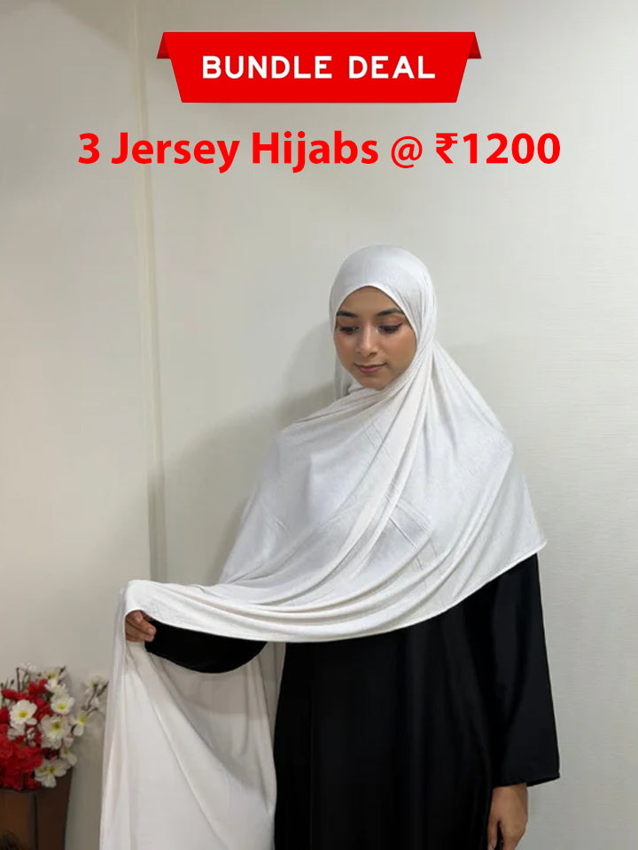Ivory - Jersey Hijab